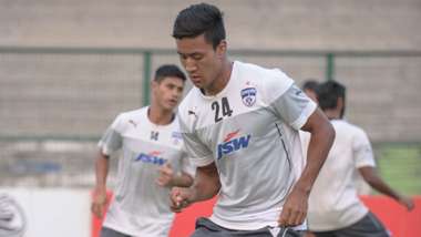 Salam Ranjan Bengaluru FC training session