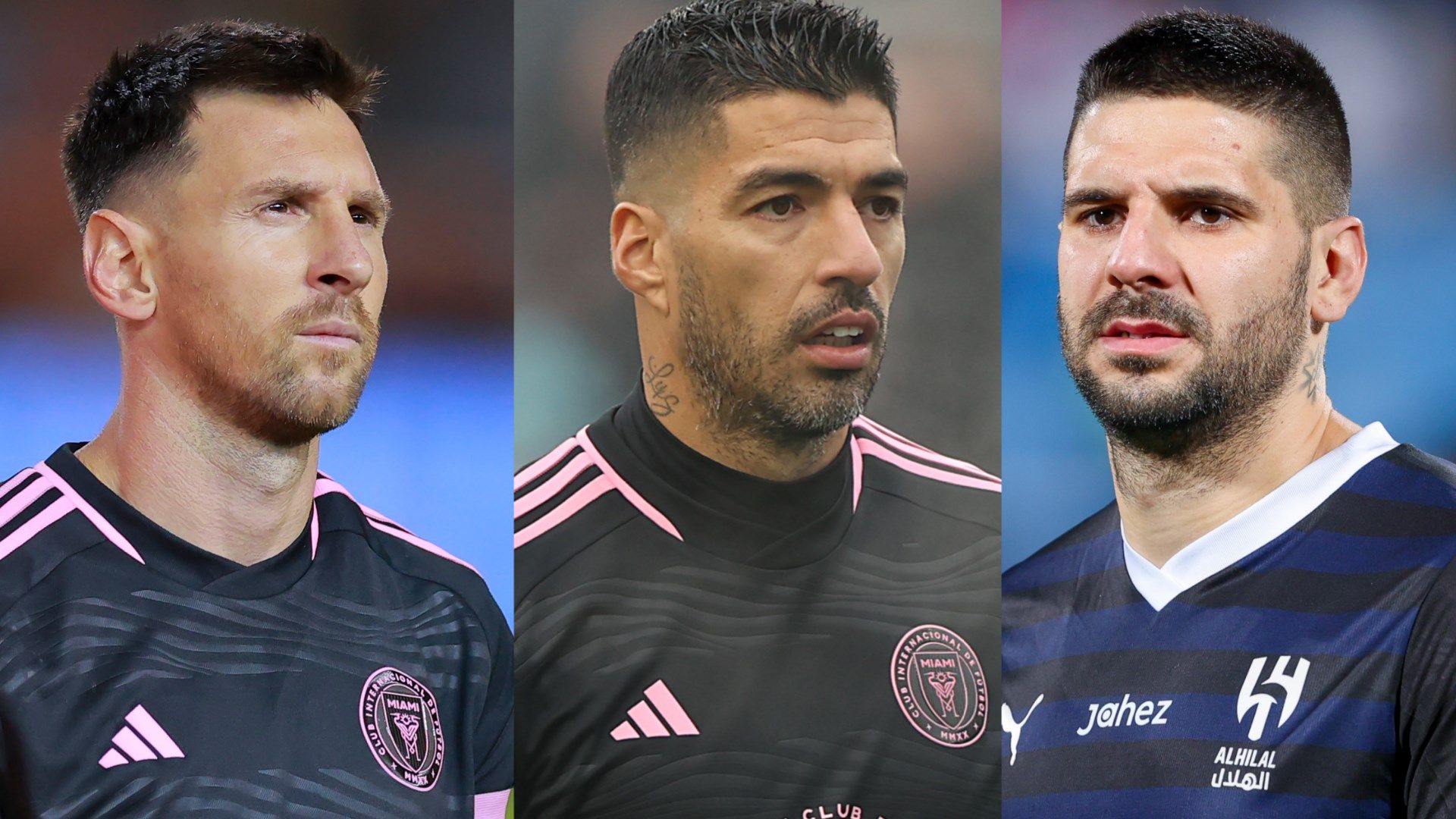 lionel messi luis suarez alexandr mitrovic split