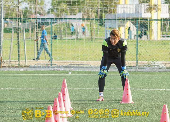 Kedah goalkeeper Farhan Abu Bakar