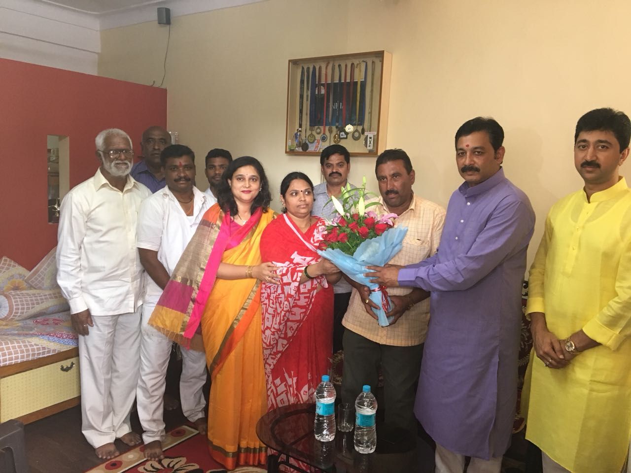 Aniket Jadhav Parents Kolhapur