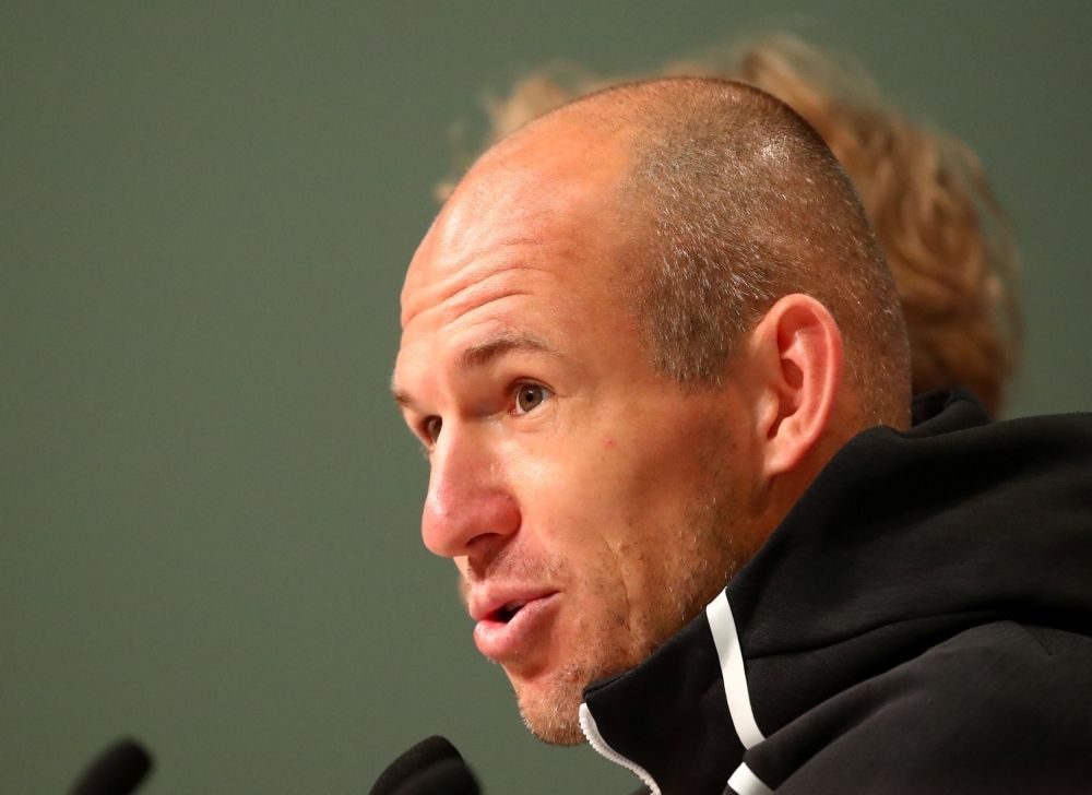 Arjen Robben - press conference