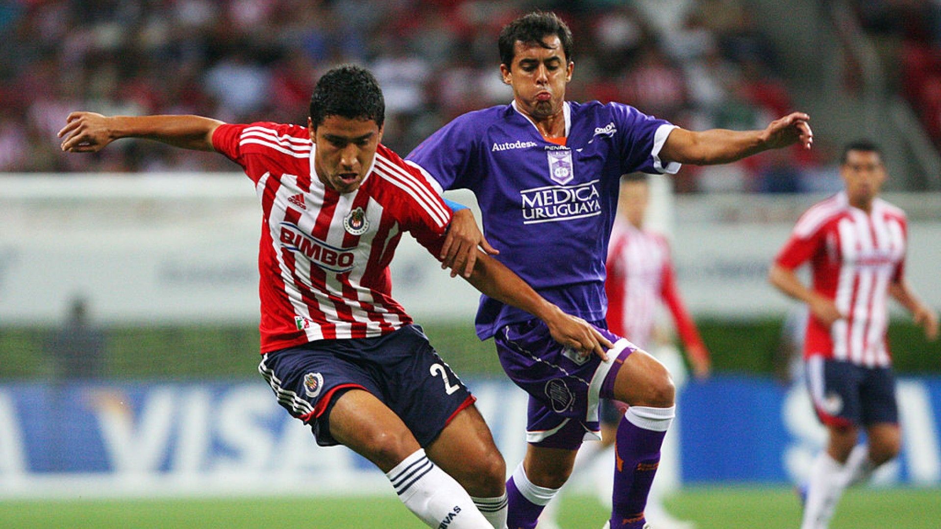 Hulk Salazar Chivas Copa Libertadores 2012