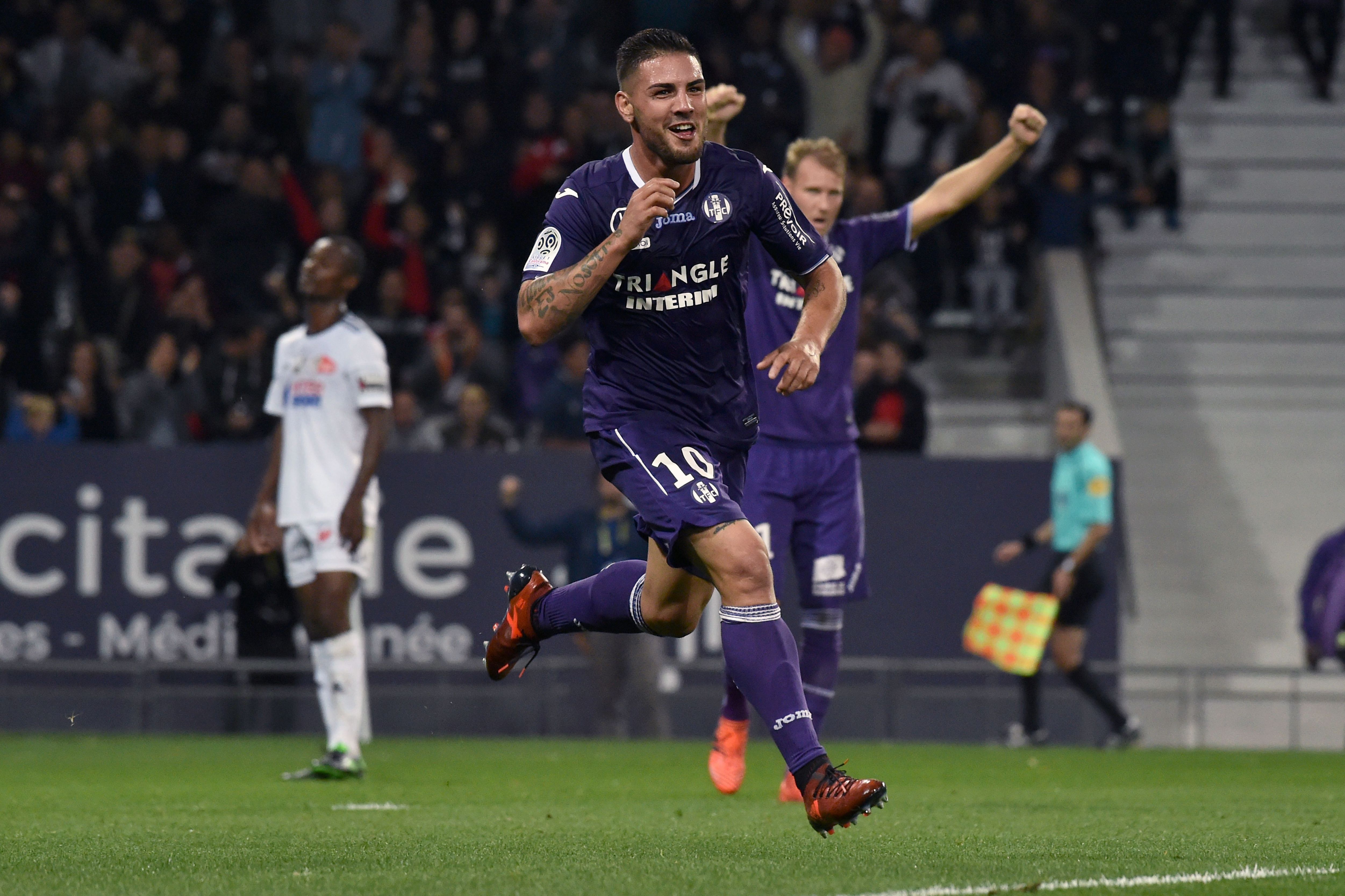 Andy Delort TFC Amiens Ligue 1 14102017