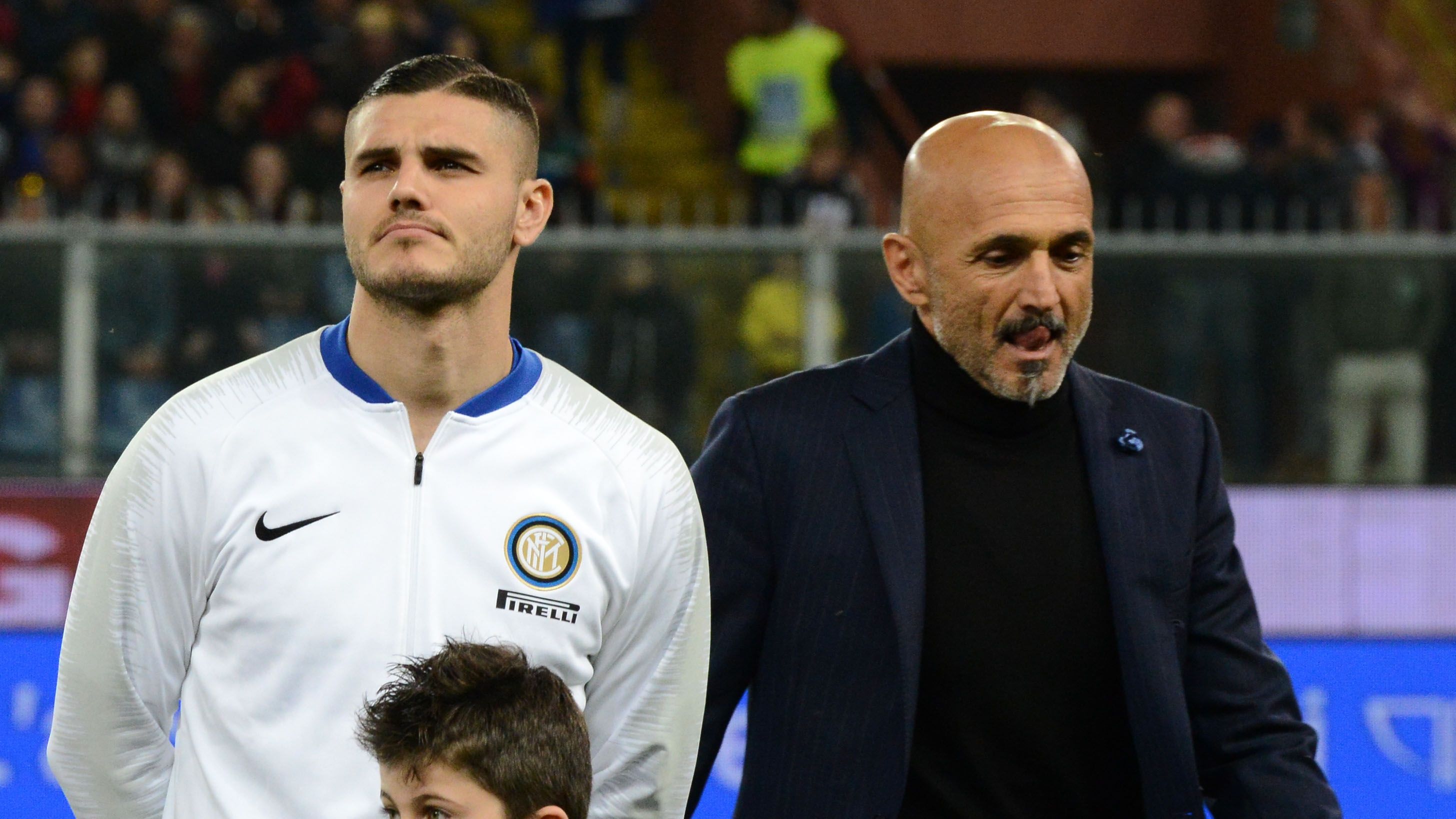 Mauro Icardi Luciano Spalletti Genoa Inter