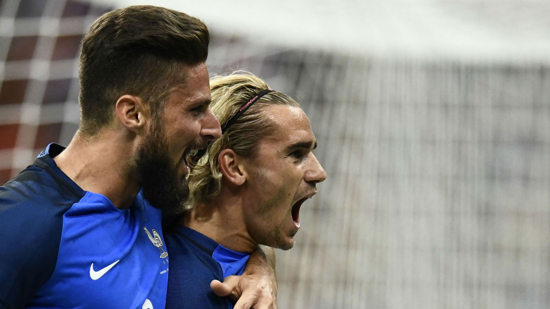Antoine Griezmann Olivier Giroud France Netherlands 31082017