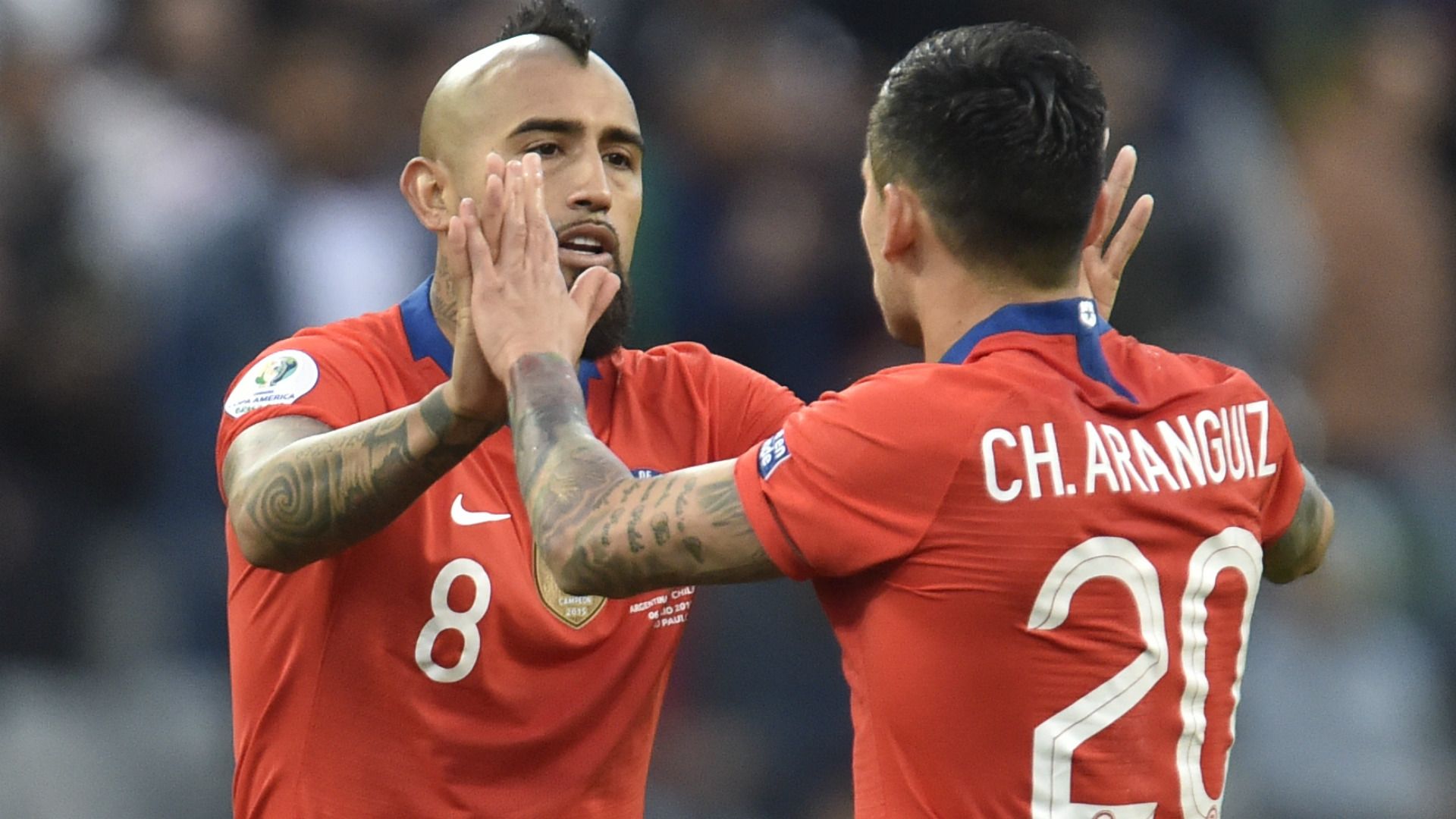 Vidal Aranguiz Argentina Chile Copa América 06072019