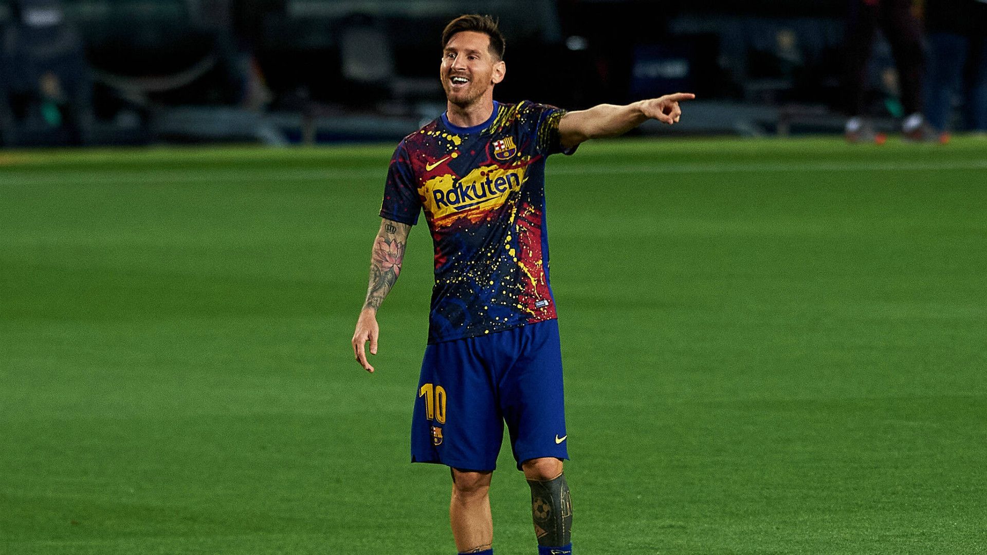 GER ONLY Lionel Messi Barcelona 2020