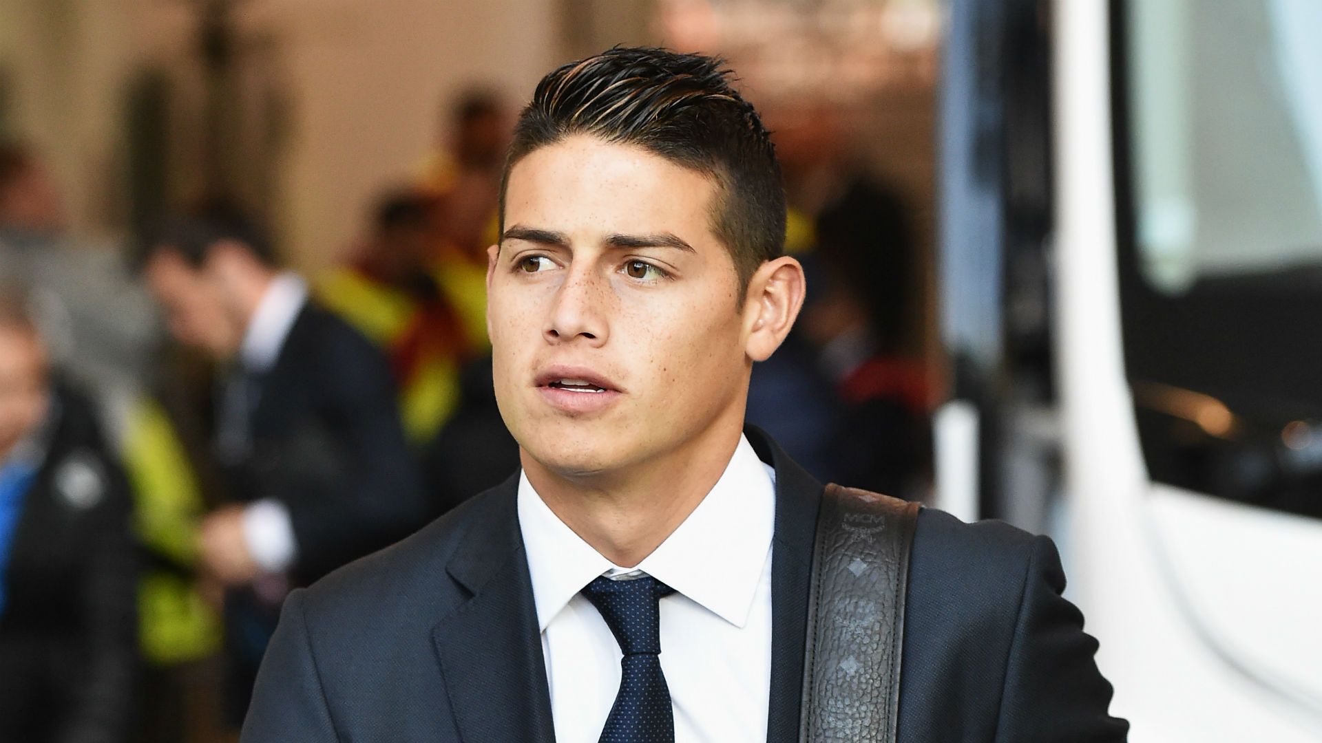 James Rodriguez Wolfsburg v Real Madrid Champions League