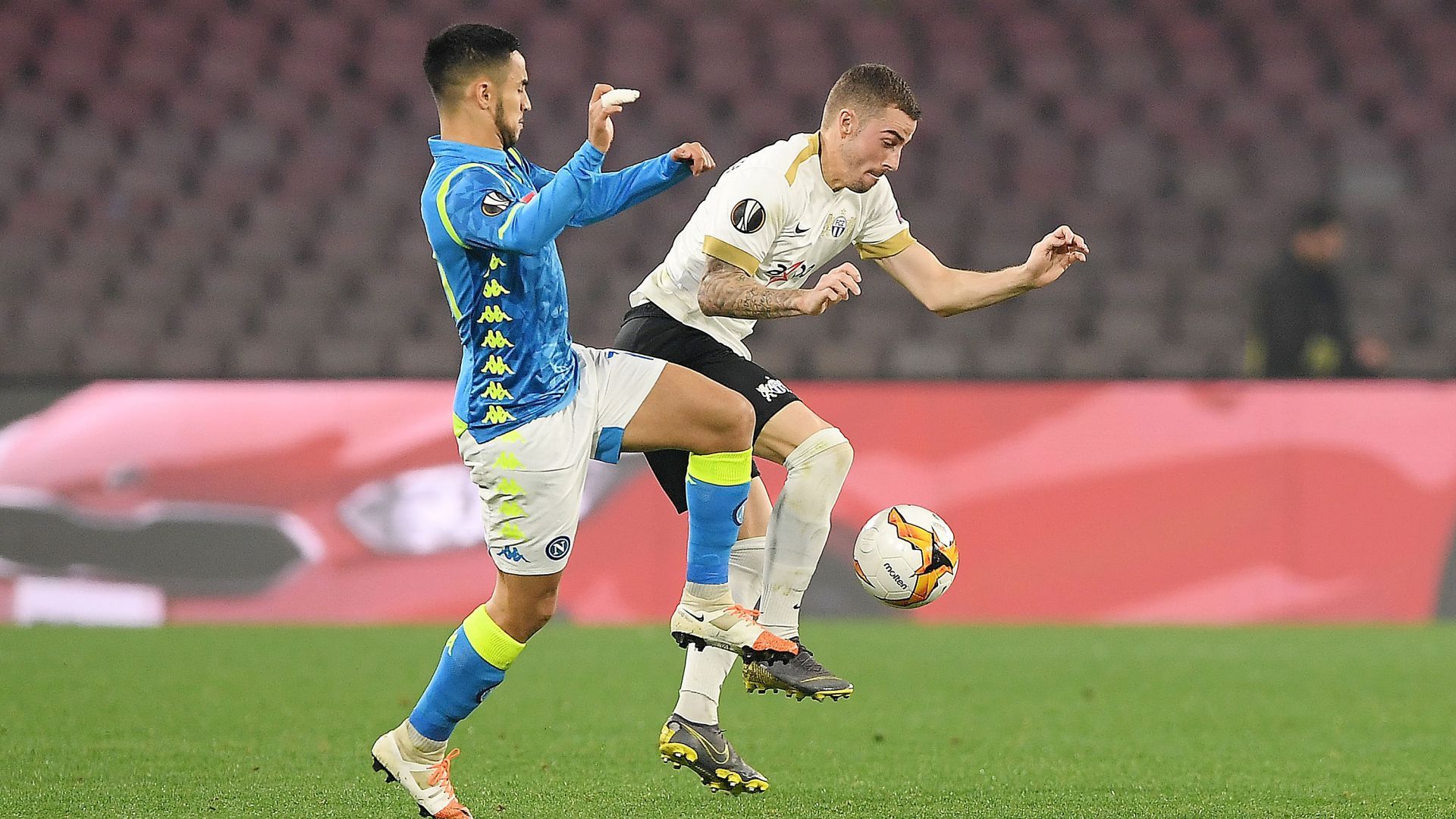 Adam Ounas Napoli Zurich Europa League
