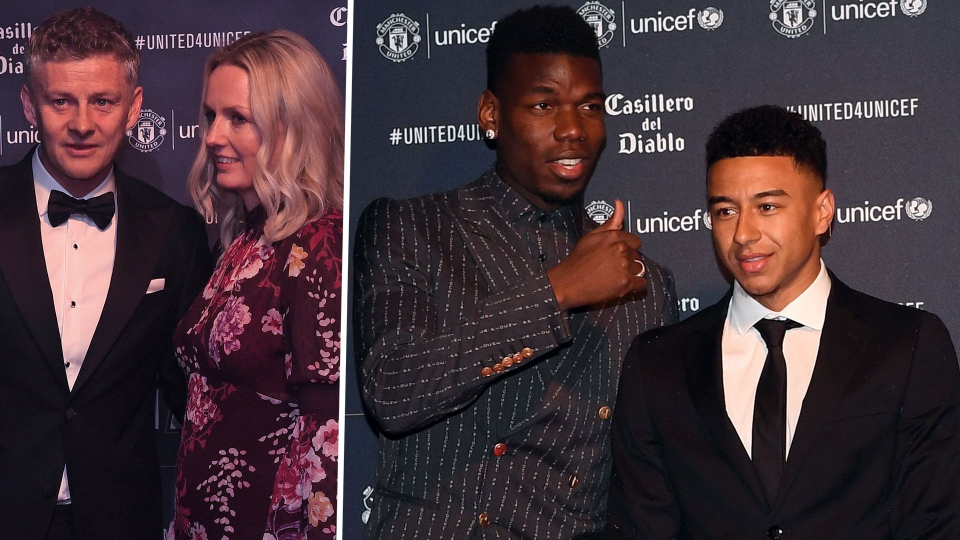 Ole Gunnar Solskjaer Silje Solskjaer Paul Pogba Jesse Lingard