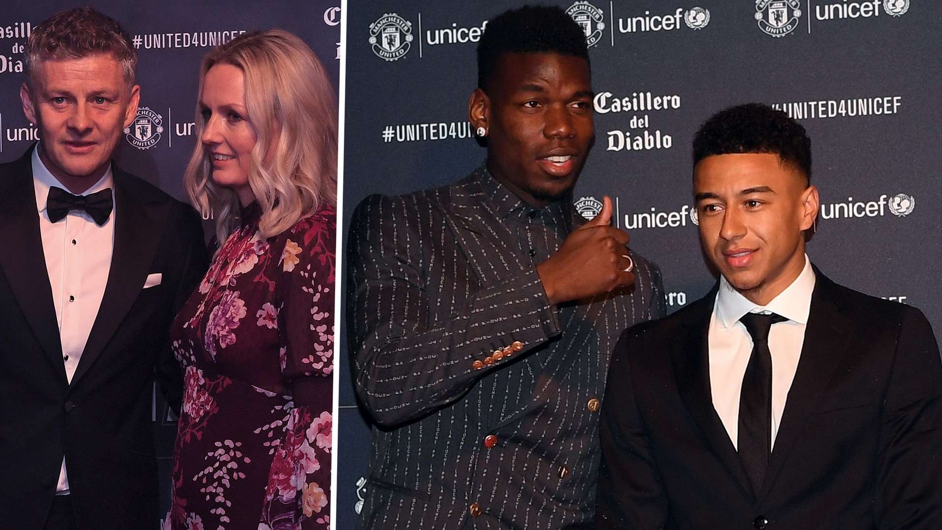 Ole Gunnar Solskjaer Silje Solskjaer Paul Pogba Jesse Lingard