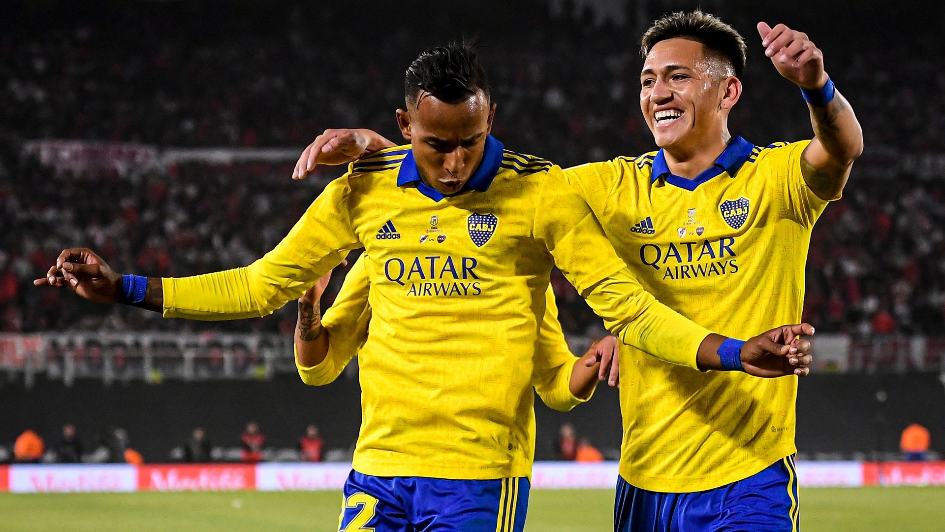 Sebastian Villa Luis Vazquez Boca River Copa Liga Profesional 20032022