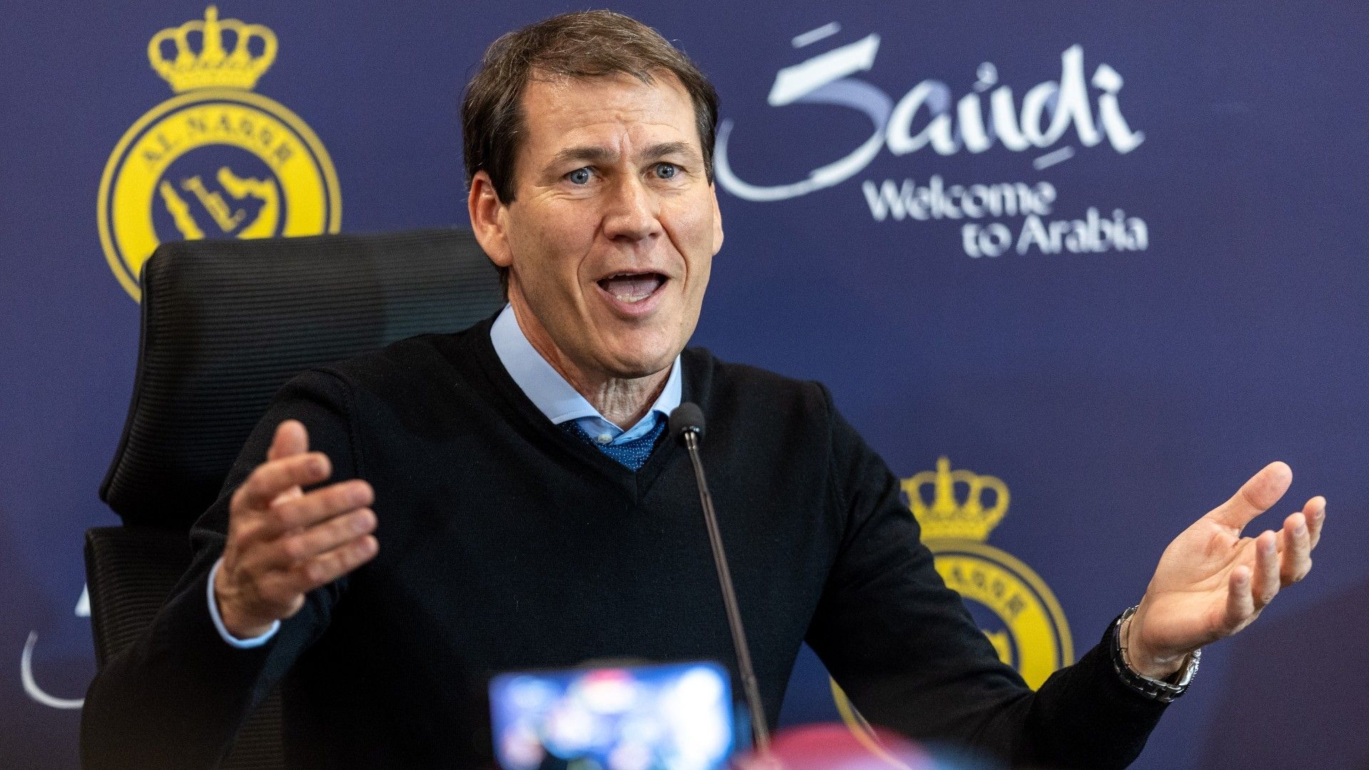 Al Nassr manager, Rudi Garcia