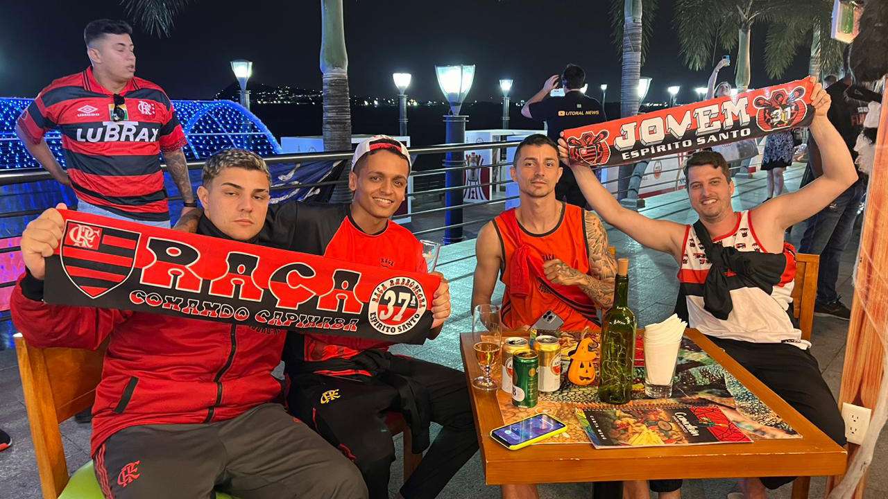 Torcedores do Flamengo em Guayaquil 2022