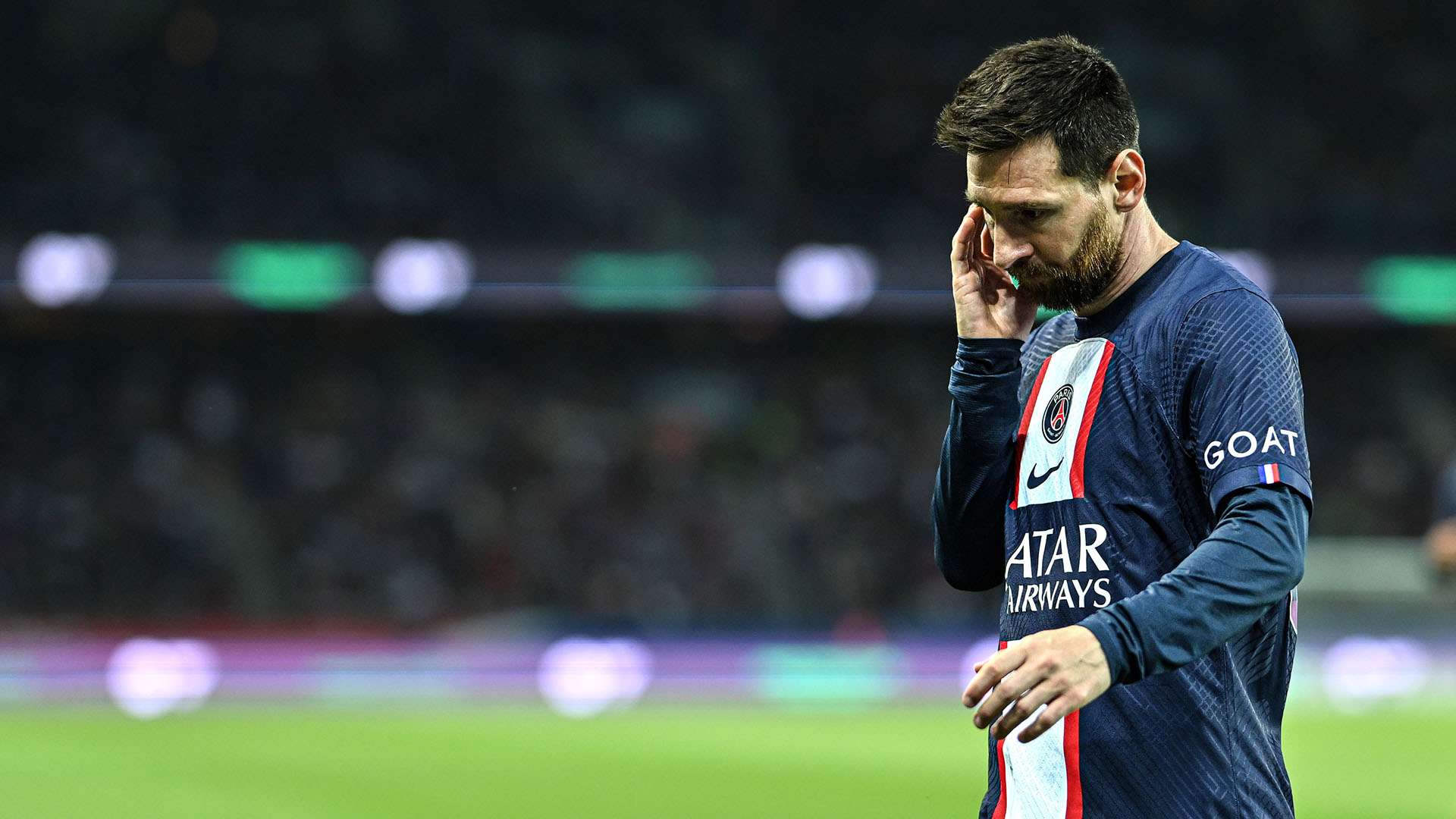 Lionel Messi sad 2022-23