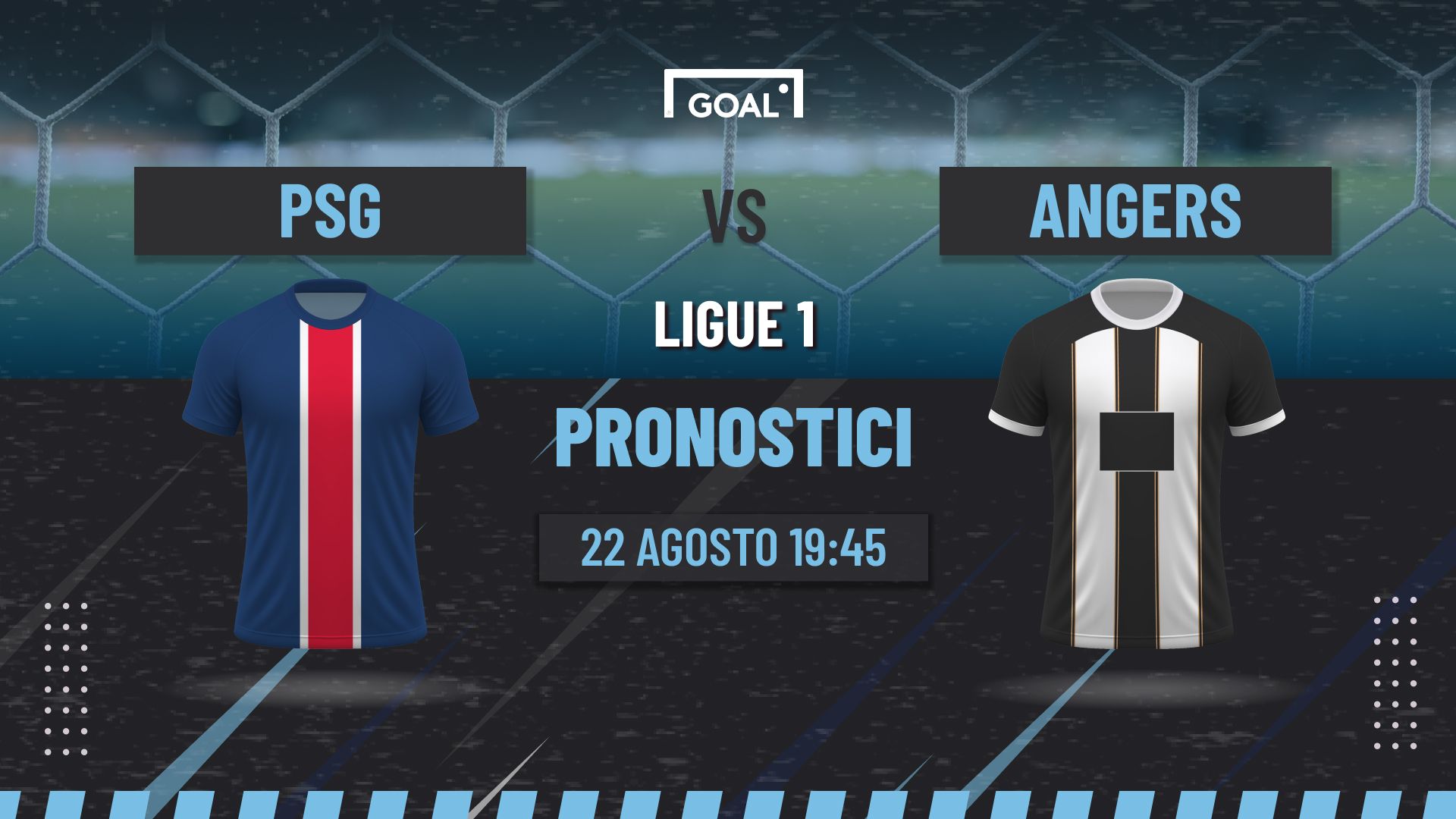 pronostici PSG - Angers
