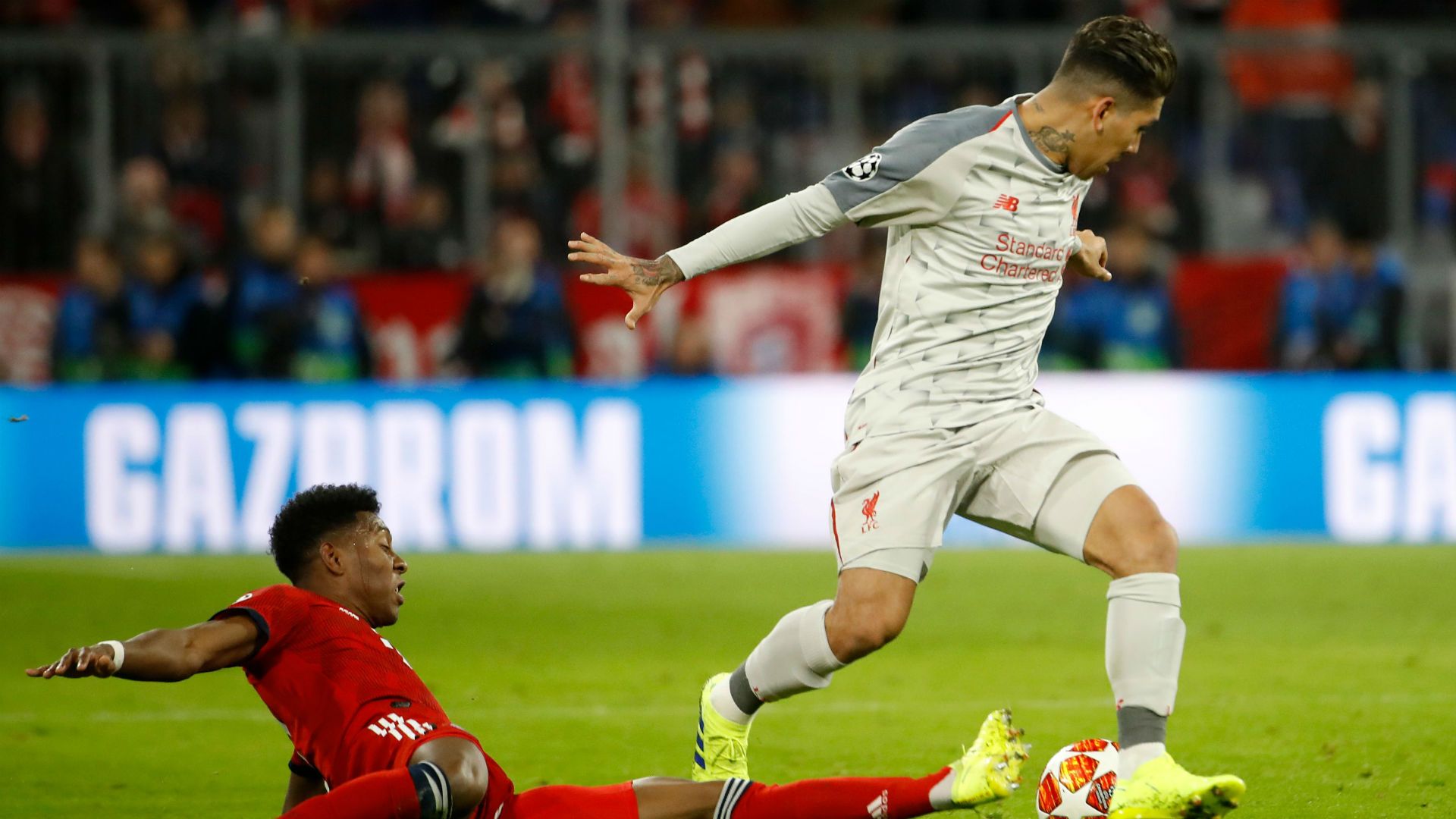 Roberto Firmino David Alaba FC Bayern München Liverpool 13032019
