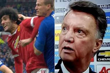 fellaini huth van gaal