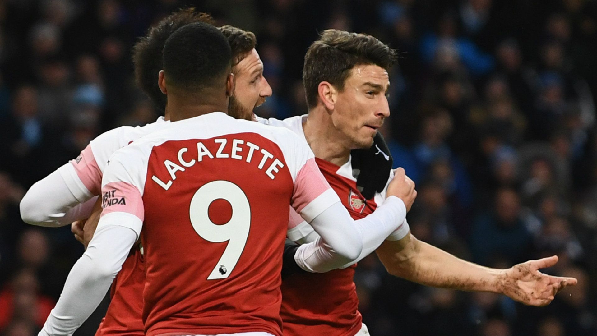 Laurent Koscielny Manchester City vs Arsenal Premier League 2018-19