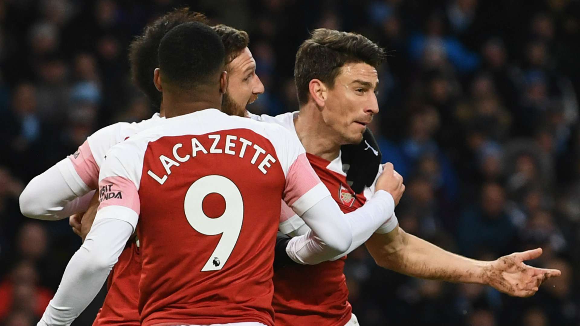 Laurent Koscielny Manchester City vs Arsenal Premier League 2018-19