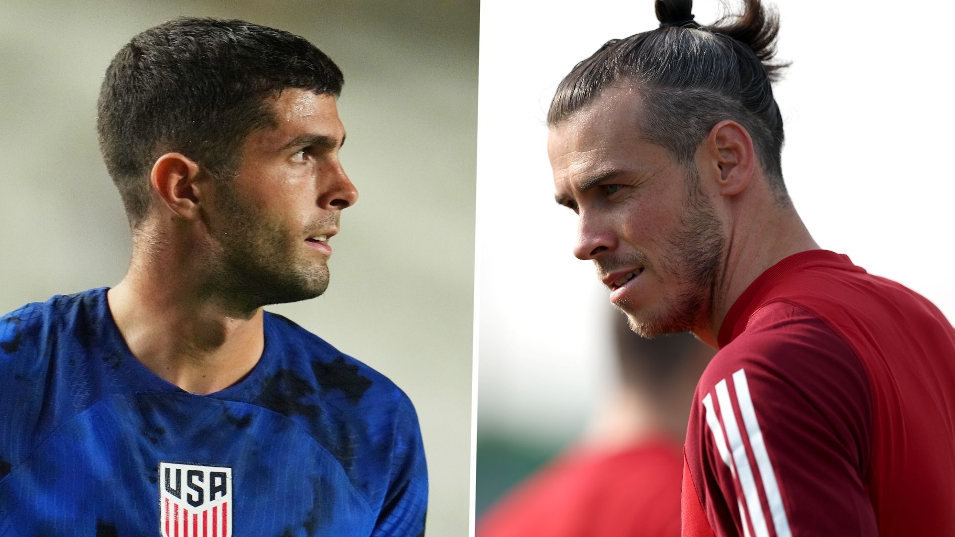 Christian Pulisic Gareth Bale USMNT vs Wales