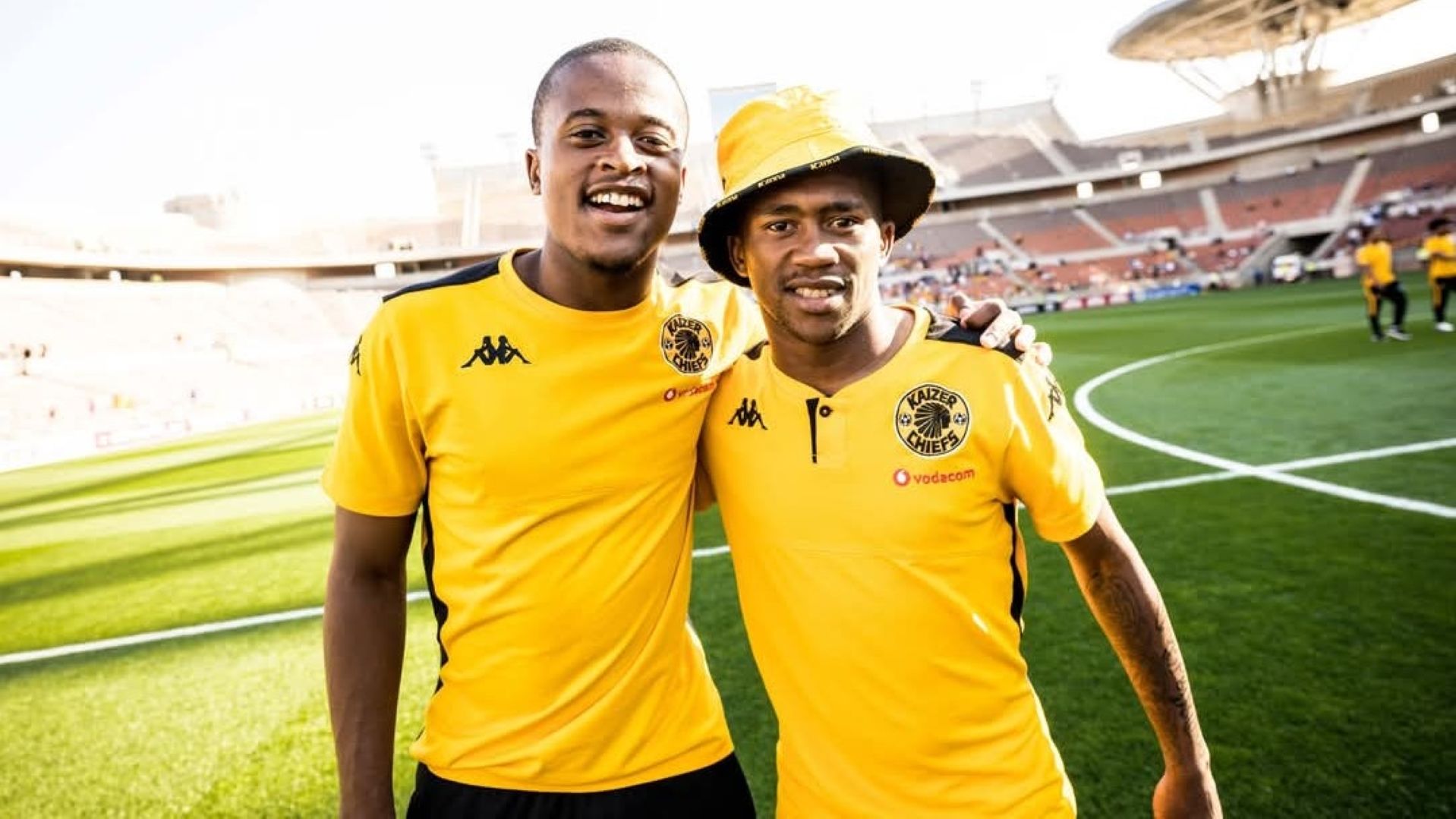 Wandile Duba & Mduduzi Shabalala, Kaizer Chiefs, January 2025.
