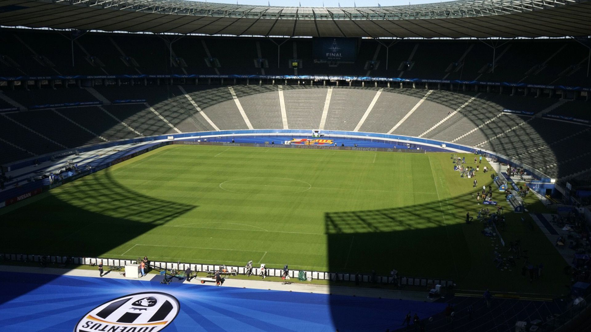 Olympiastadion Berlin Olympiastadium Champions League Juventus Barcelona 06052015