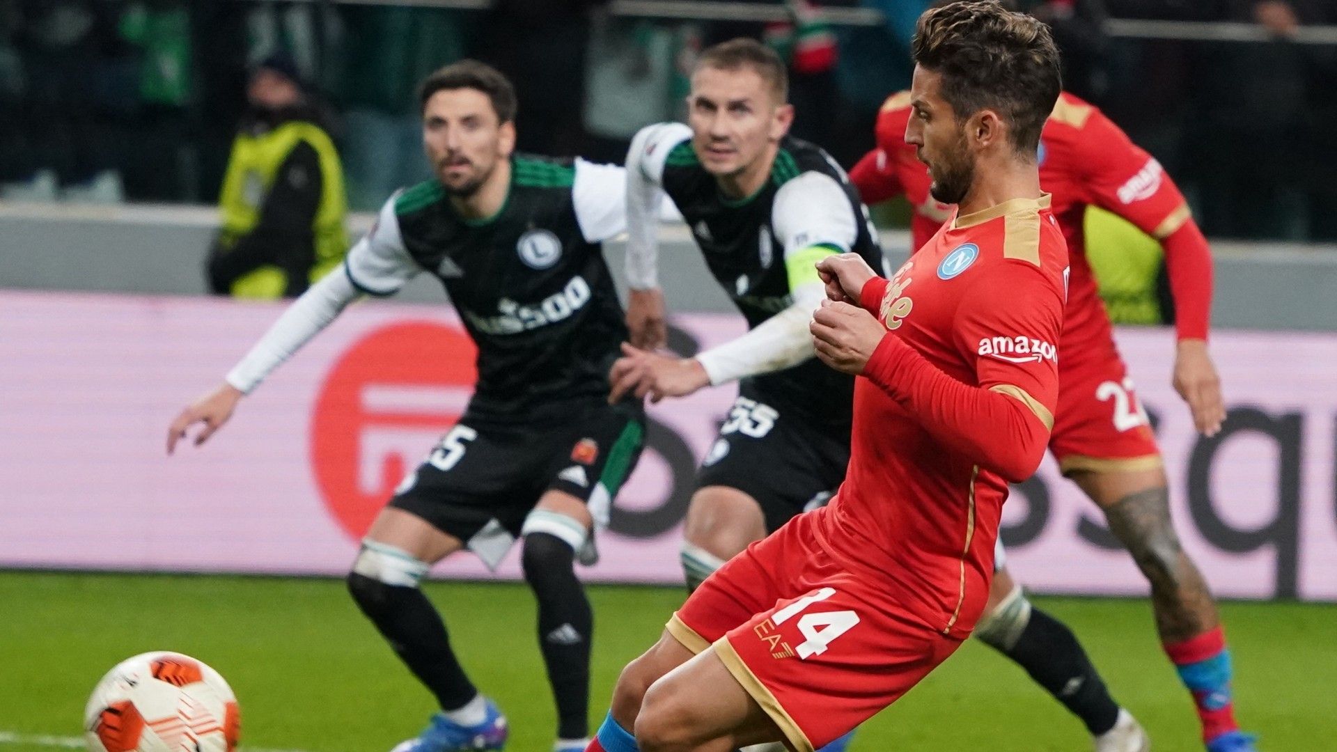 Mertens Legia Napoli