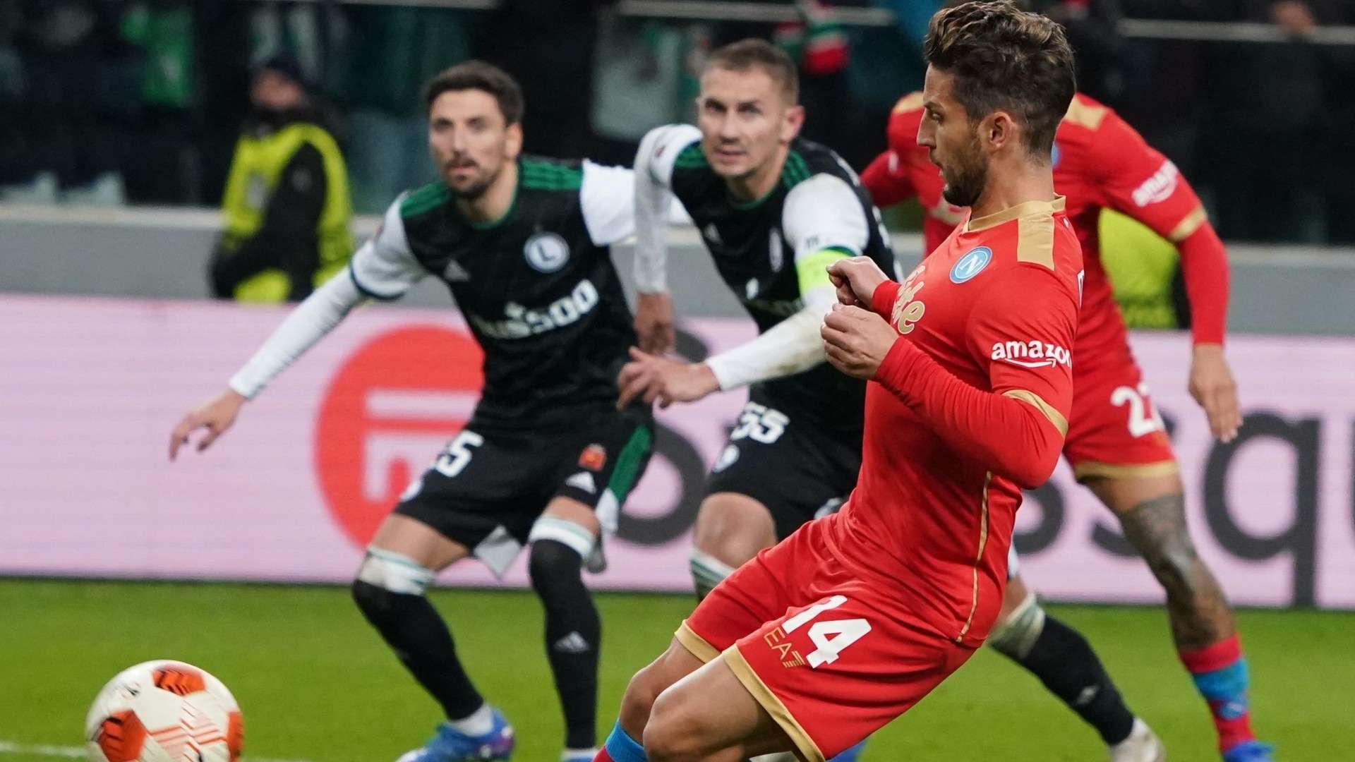 Mertens Legia Napoli