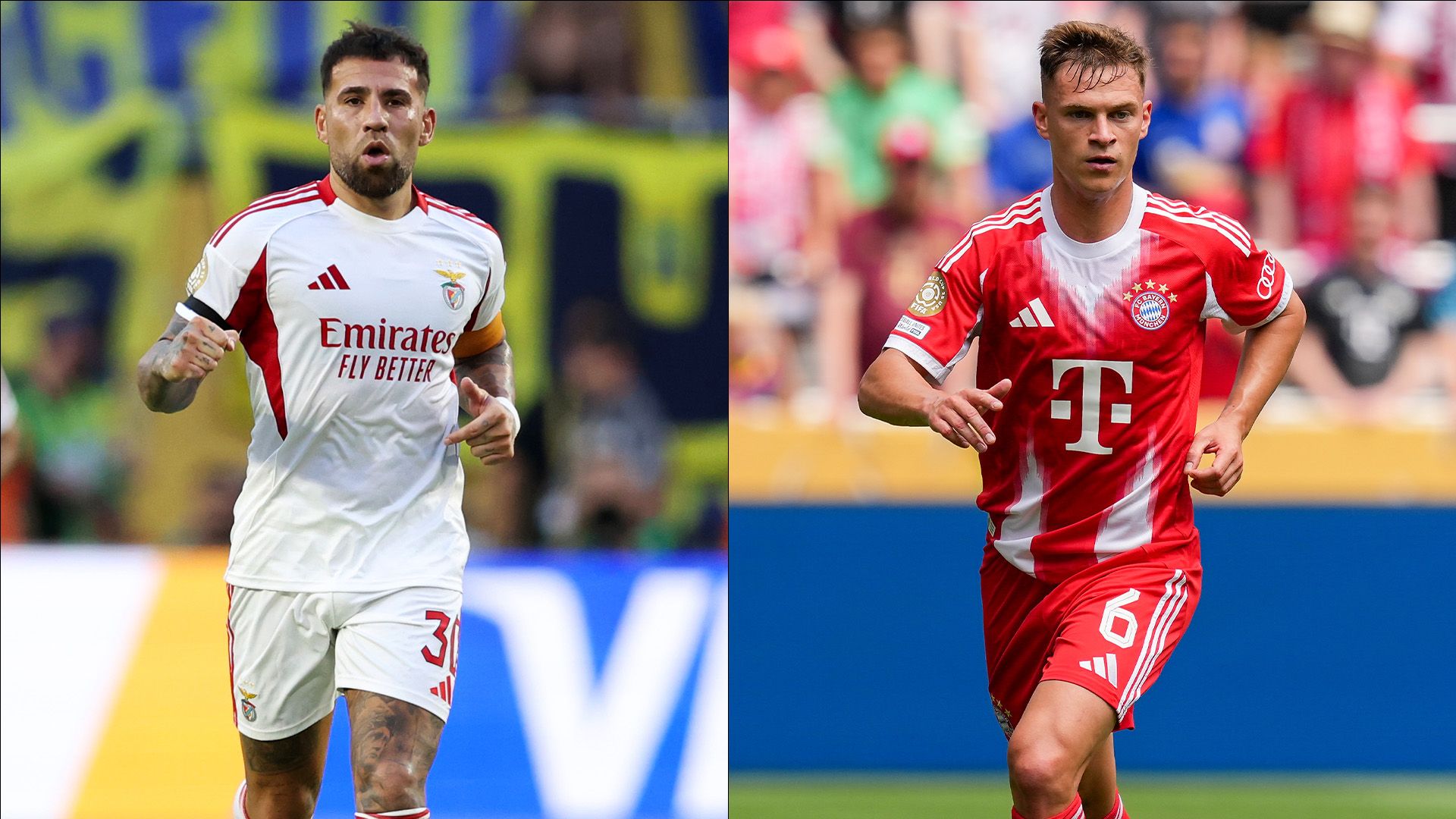 Nicolas Otamendi Benfica Joshua Kimmich Bayern