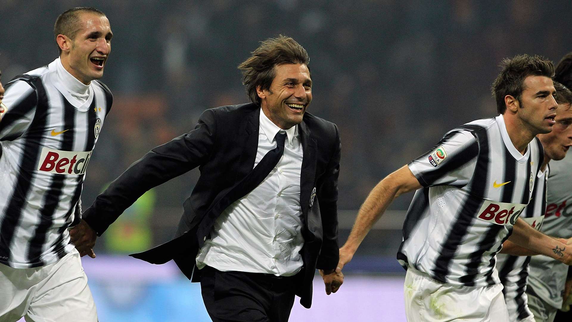 Chiellini Conte Barzagli Juventus