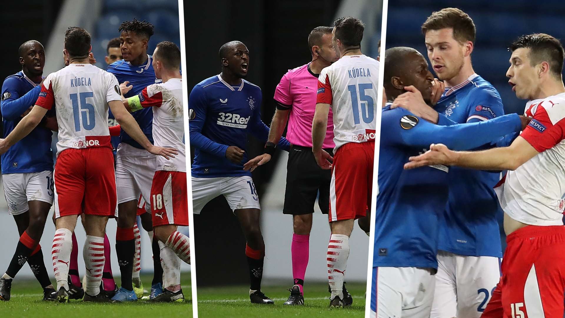 Glen Kamara Rangers Slavia Prag 03/18/2021