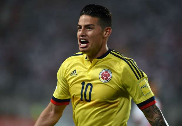 gol James Rodriguez Peru Colombia Eliminatorias 10102017