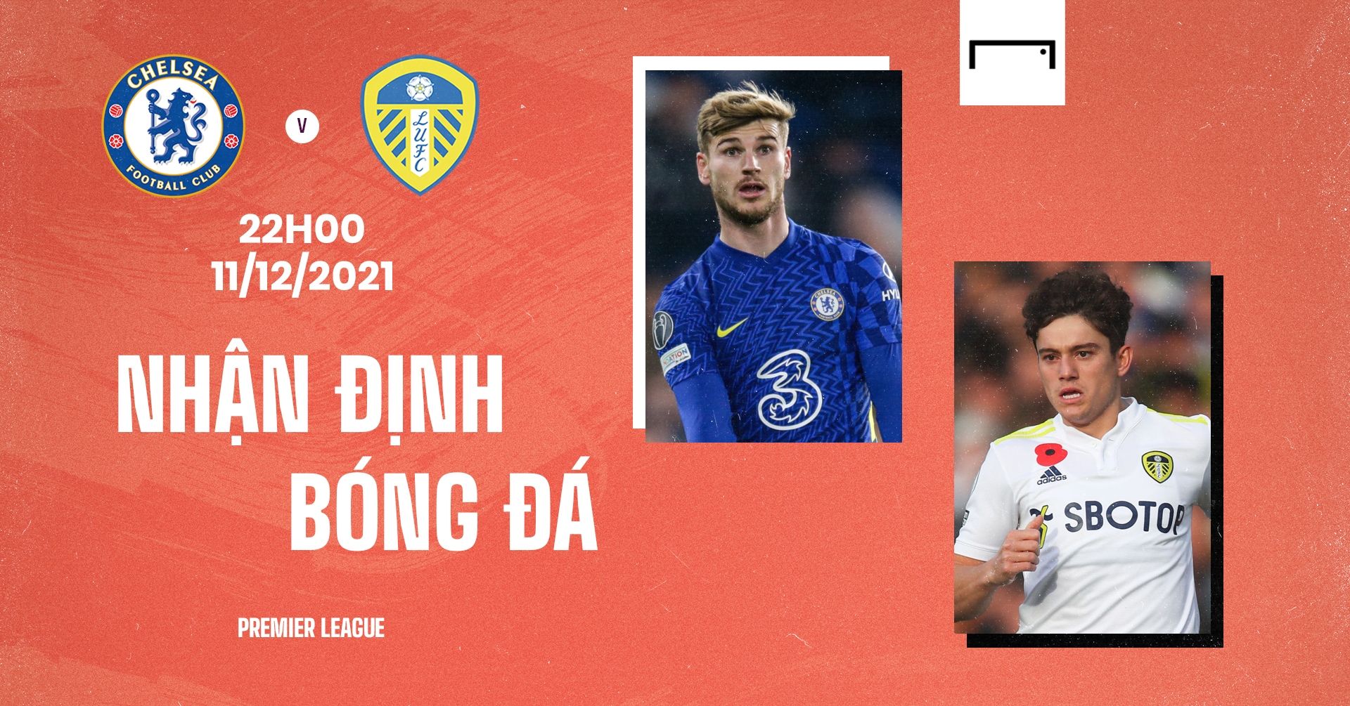 Preview Chelsea vs Leeds United Premier League 2021/22 GFX