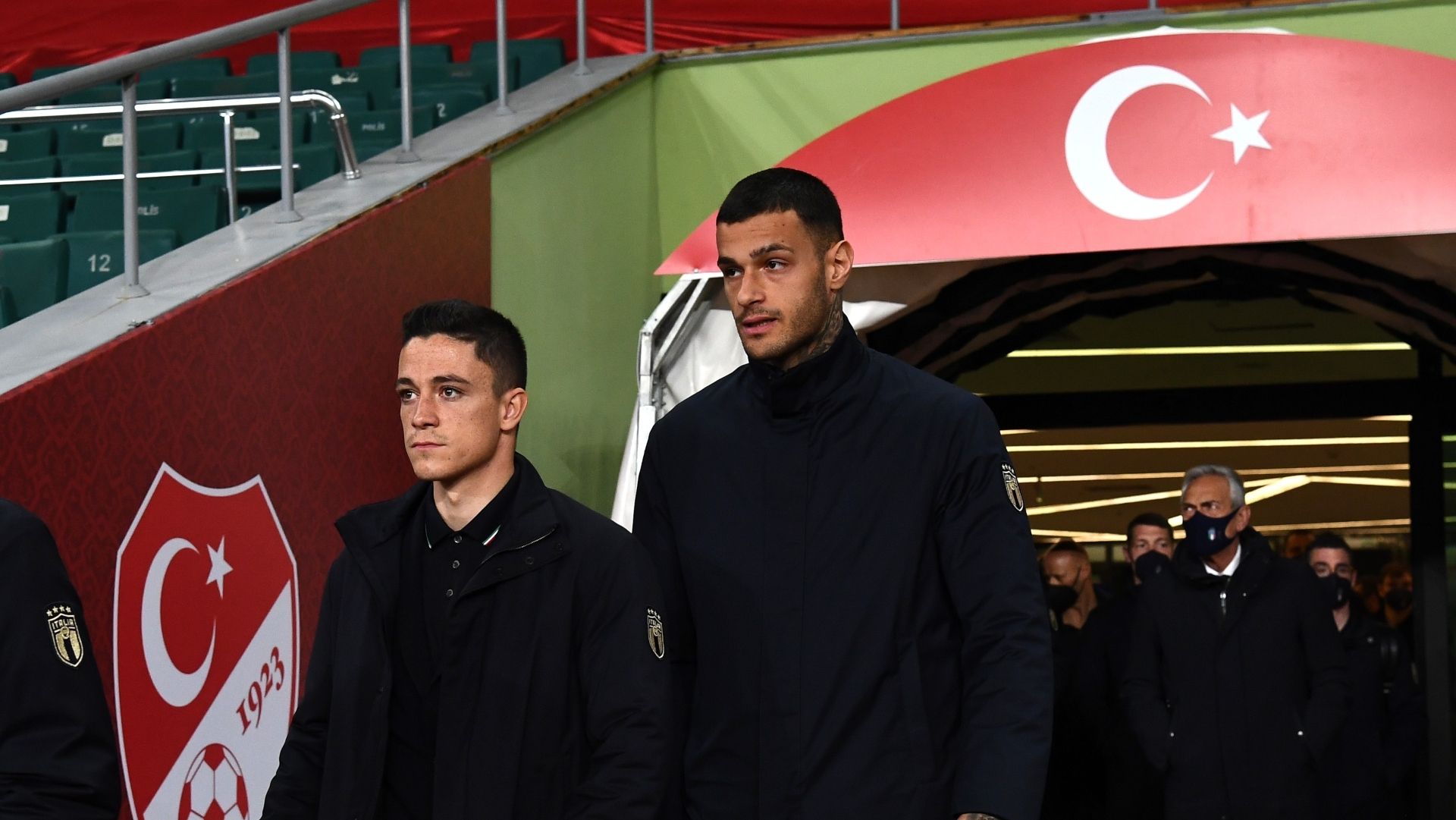 Raspadori Scamacca Turkey Italy