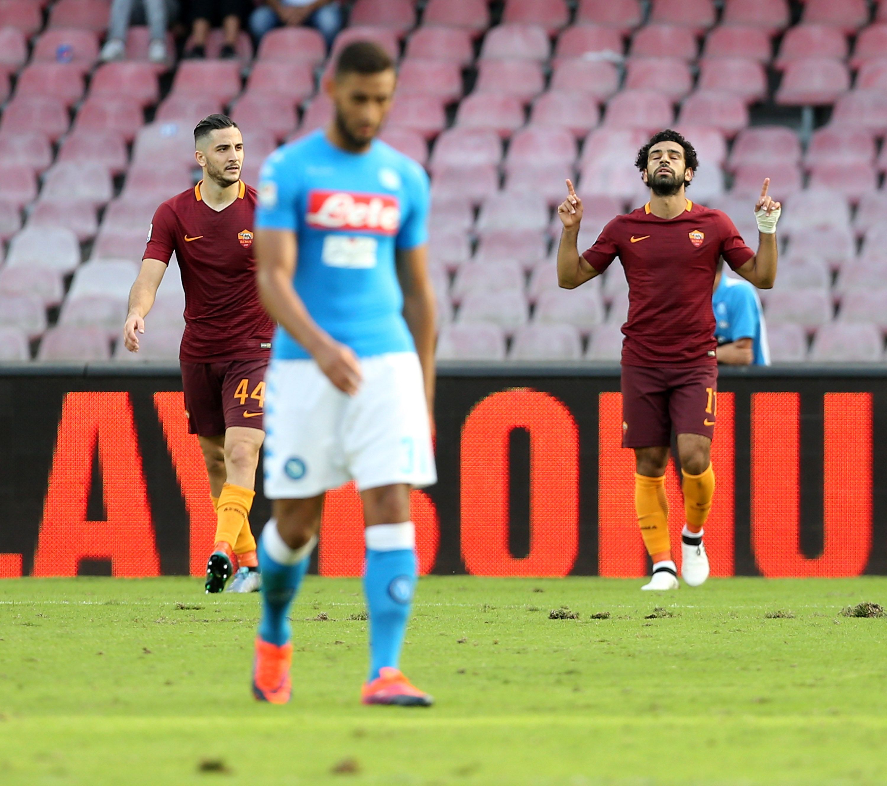 Mohamed Salah Roma Napoli Serie a