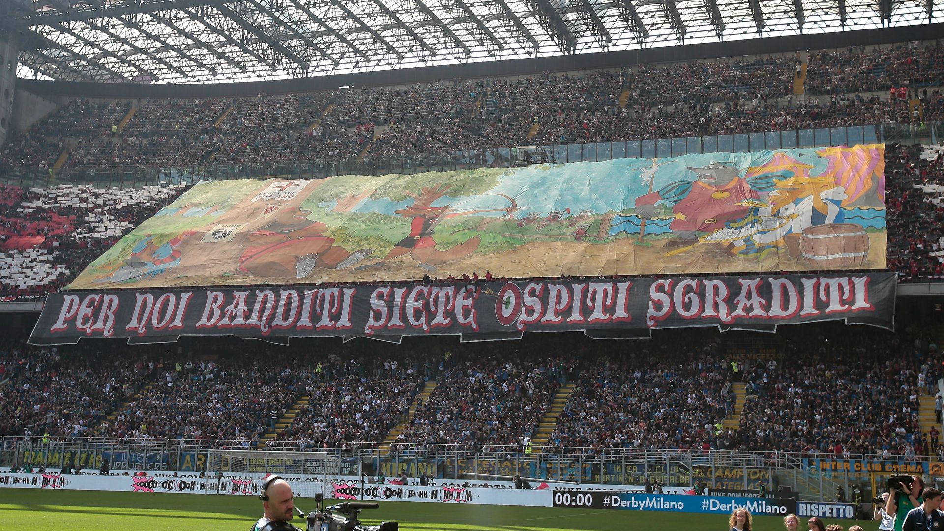 Inter milan fans 15042017