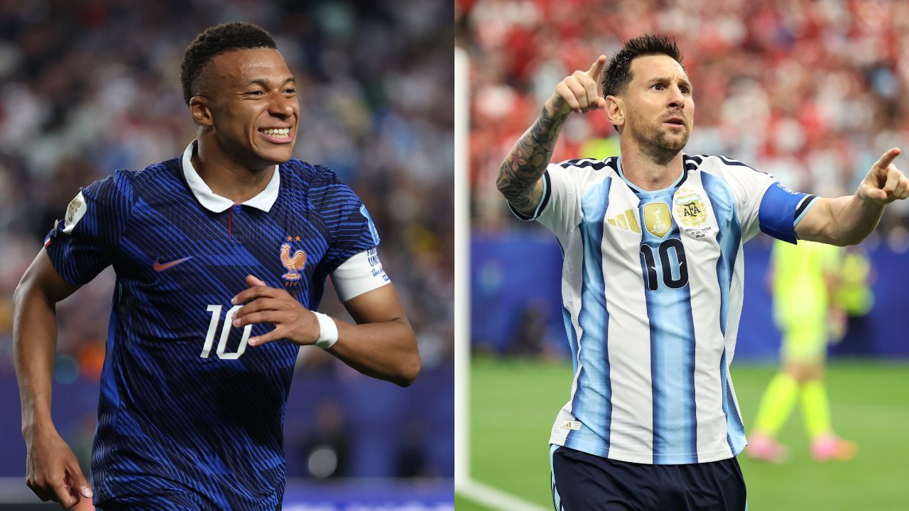 Mbappé and Messi