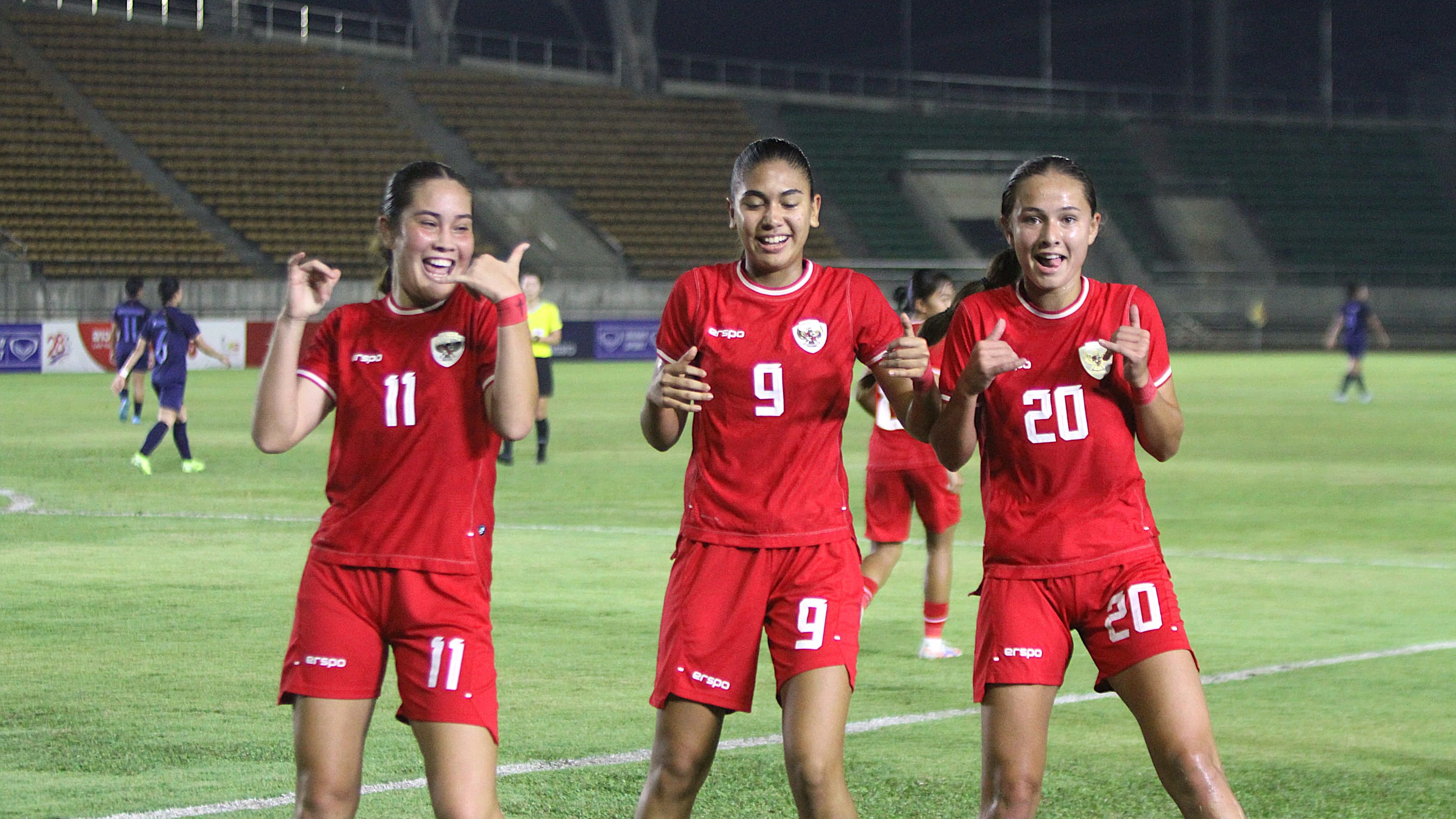 Gasak Kamboja, Timnas Wanita Indonesia Juara Piala AFF 2024