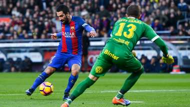 Arda Turan goal Barcelona Las Palmas La Liga