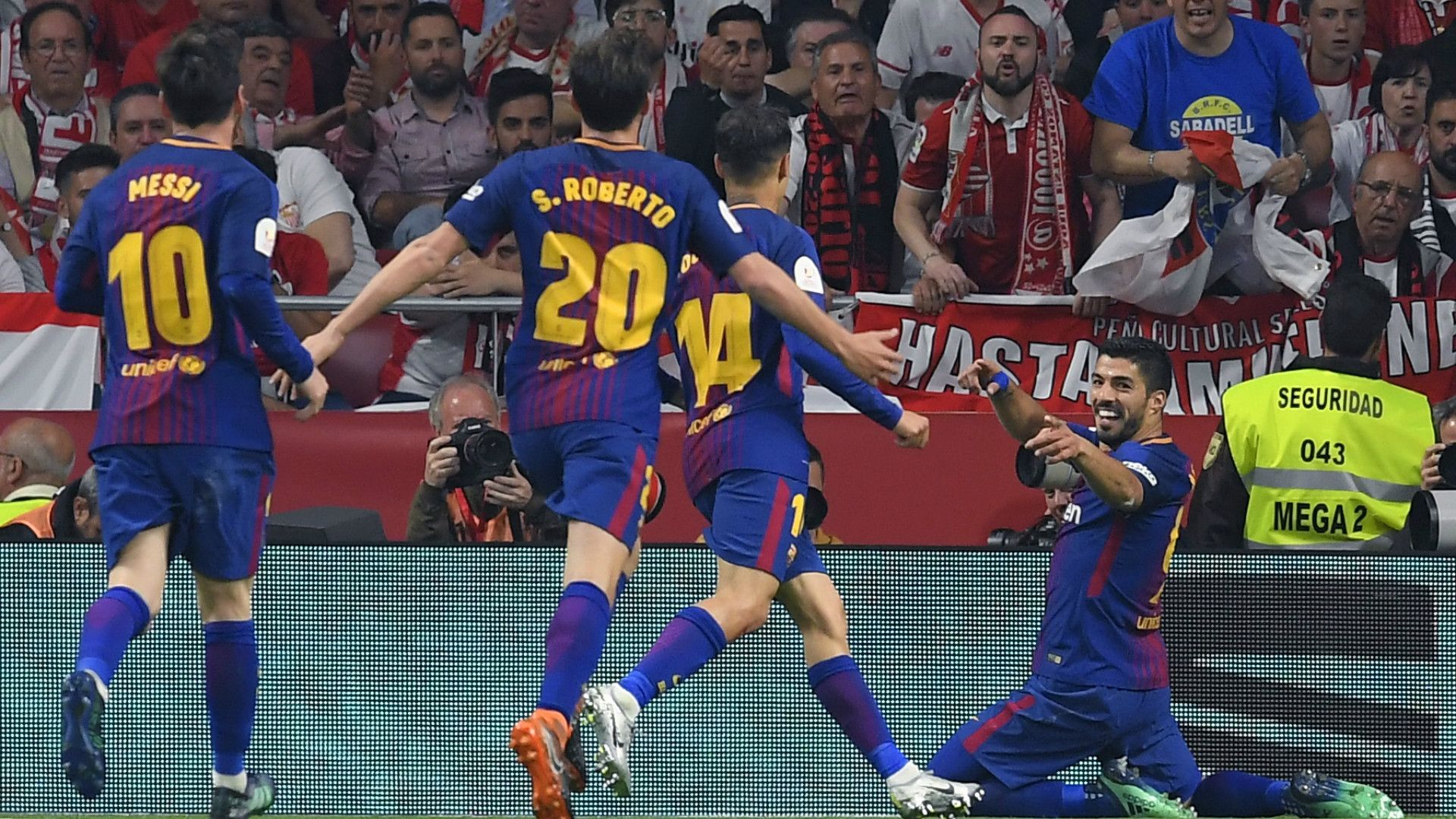 Luis Suarez Sevilla Barcelona Copa del Rey