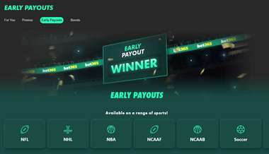 bet365 early payout missouri