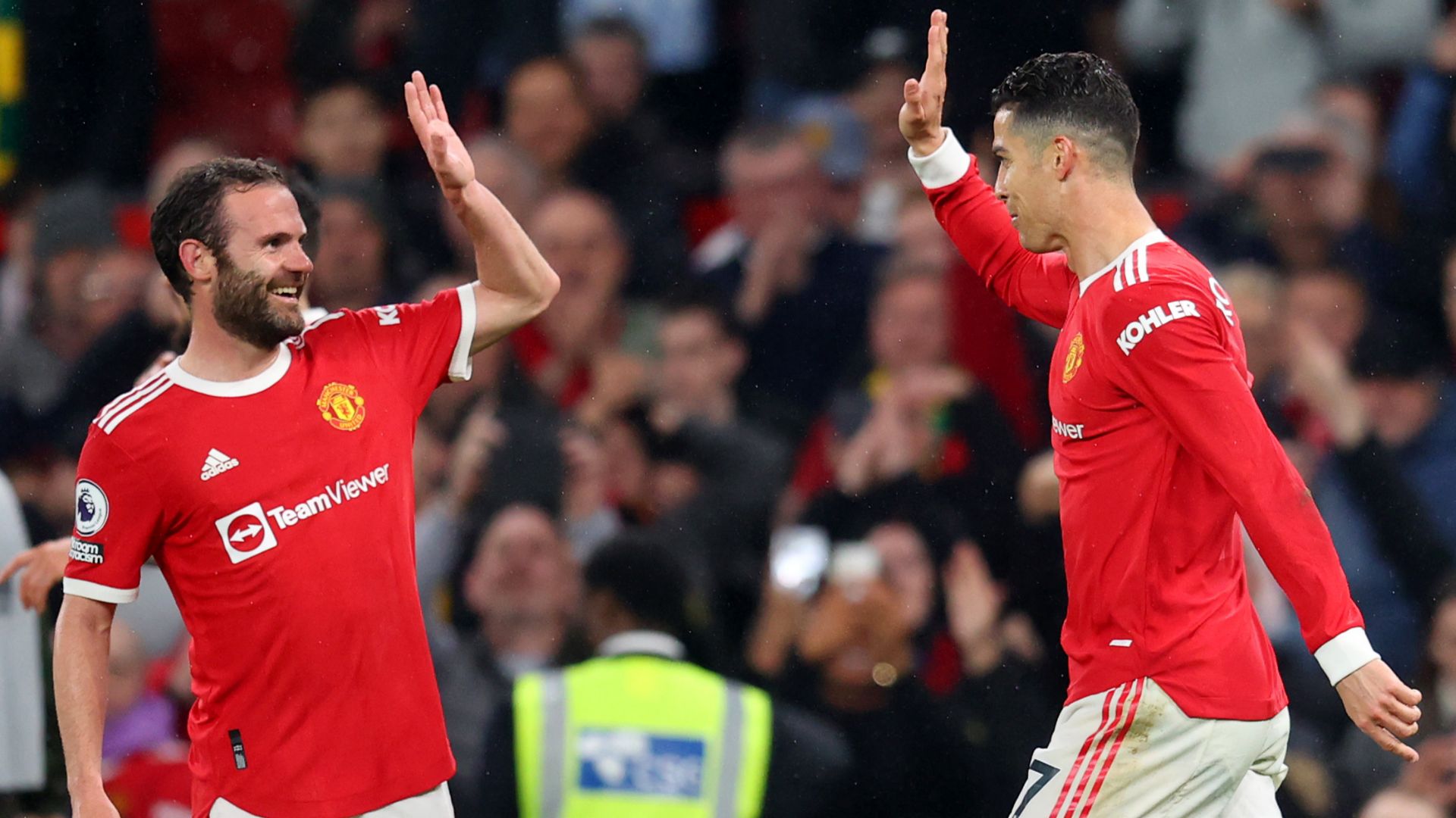 Juan Mata Cristiano Ronaldo Manchester United