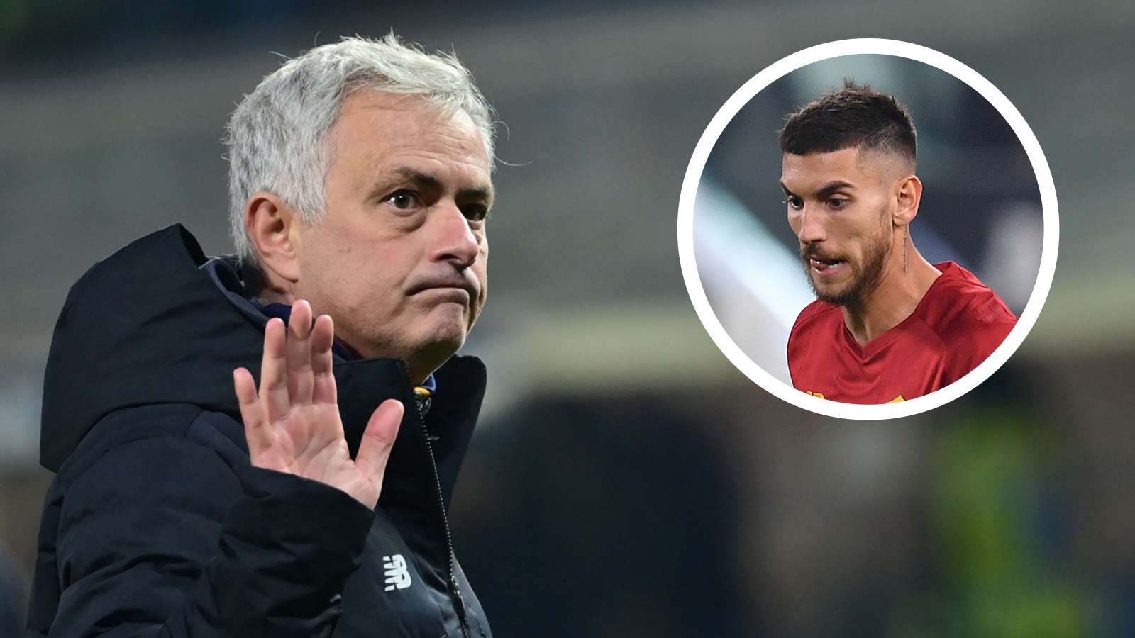 Jose Mourinho Lorenzo Pellegrini AS Roma