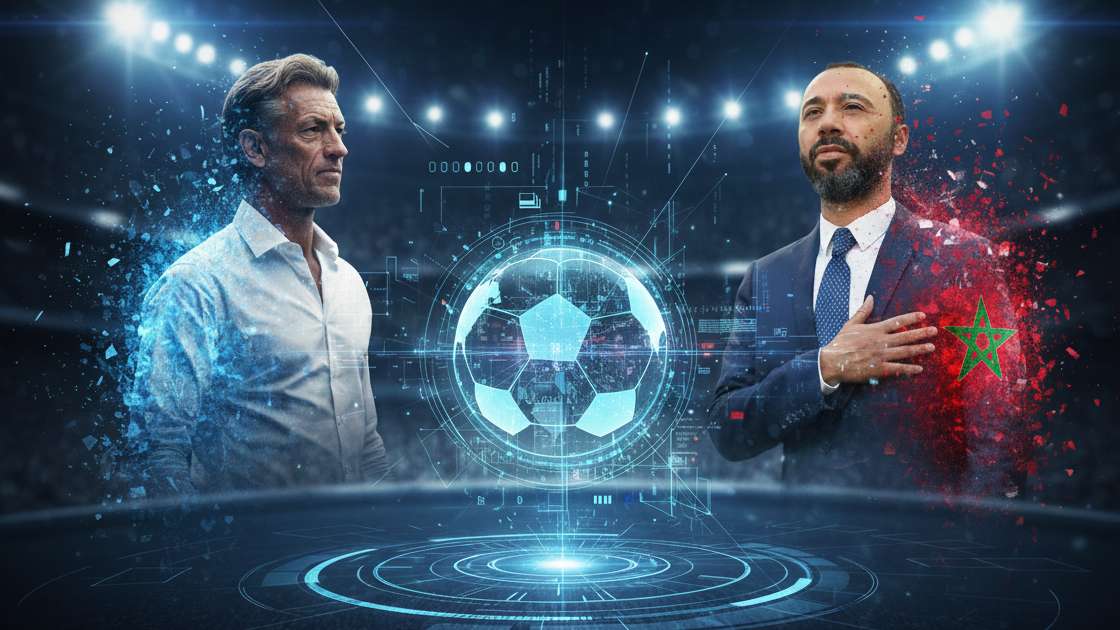 Herve Renard KSA Saudi Tarik Sektioui Morocco 2 GFX GOAL ONLY