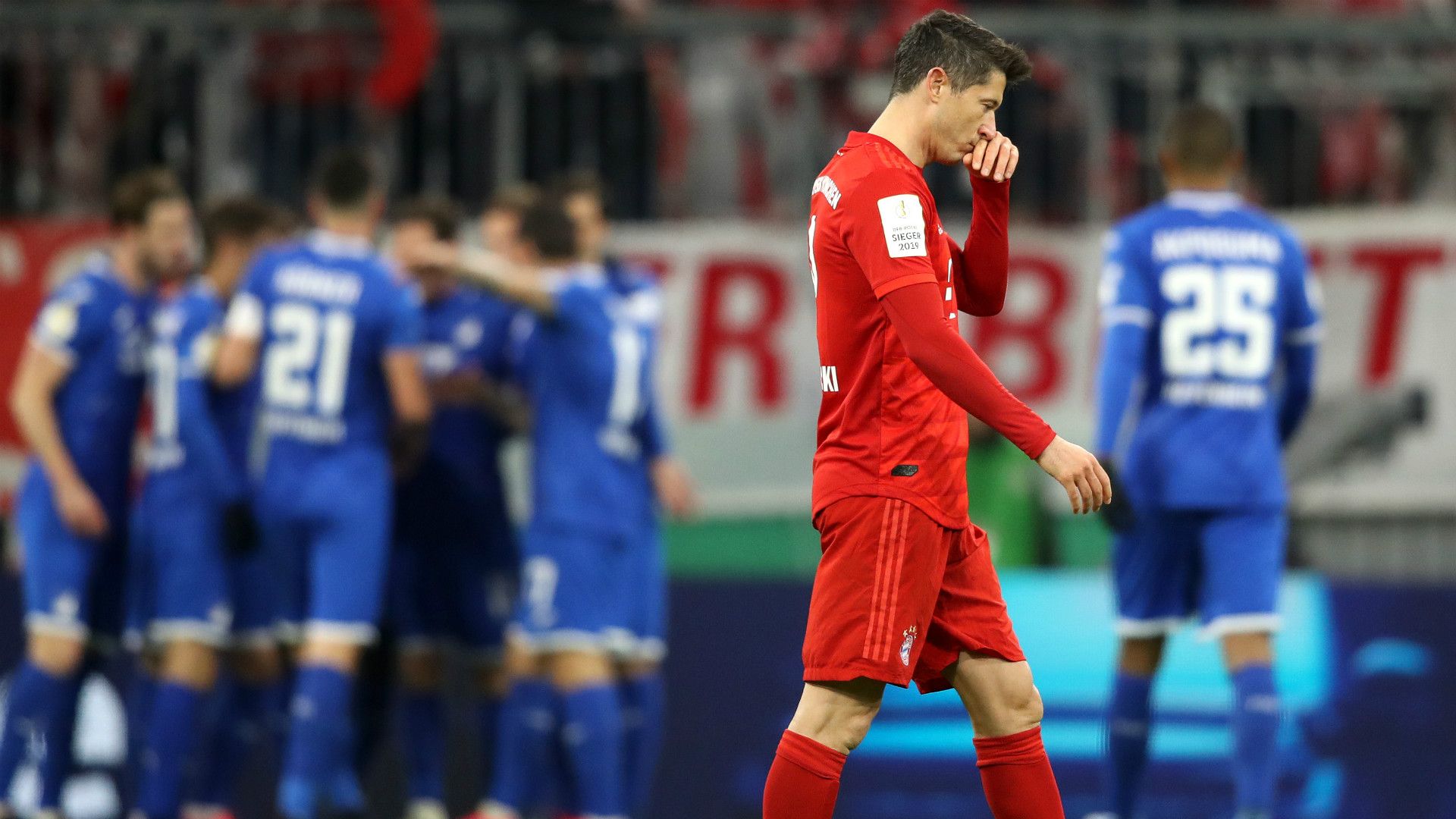 ROBERT LEWANDOWSKI BAYERN MÜNCHEN DFB POKAL GERMAN CUP 05022020