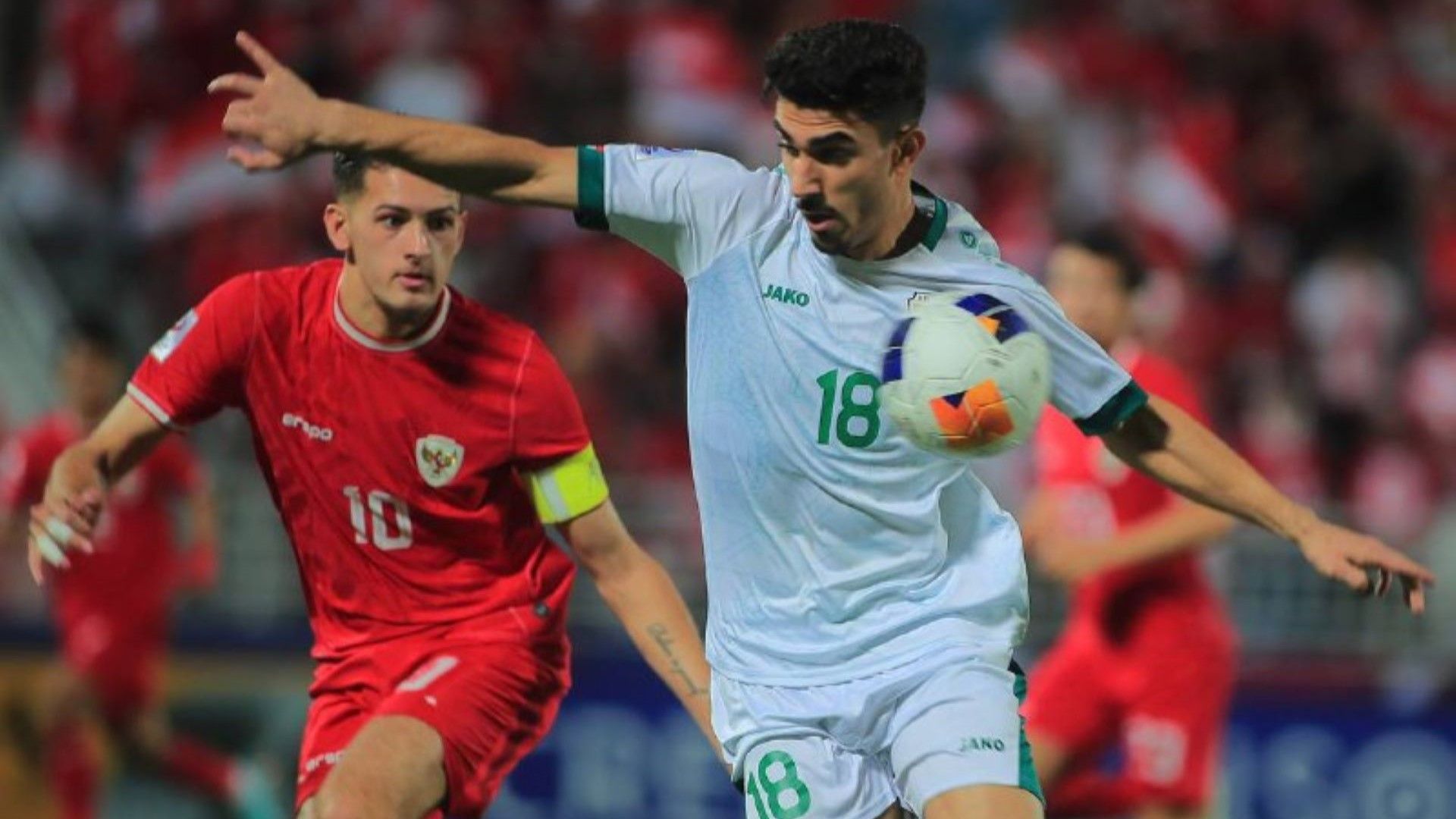 Justin Hubner - Timnas Indonesia U-23 vs Irak U-23 003052024