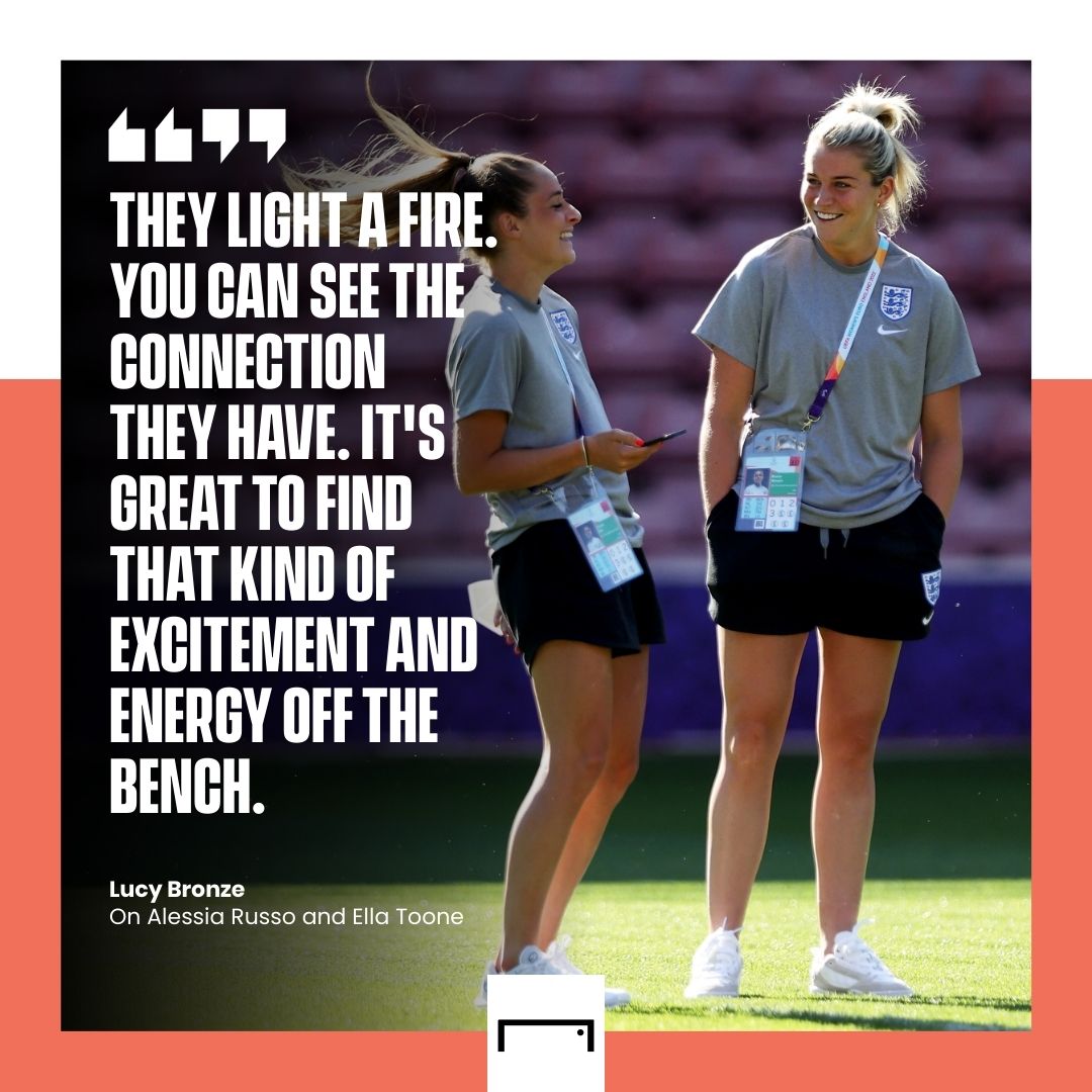 Ella Toone Alessia Russo England quote PS gfx 1:1