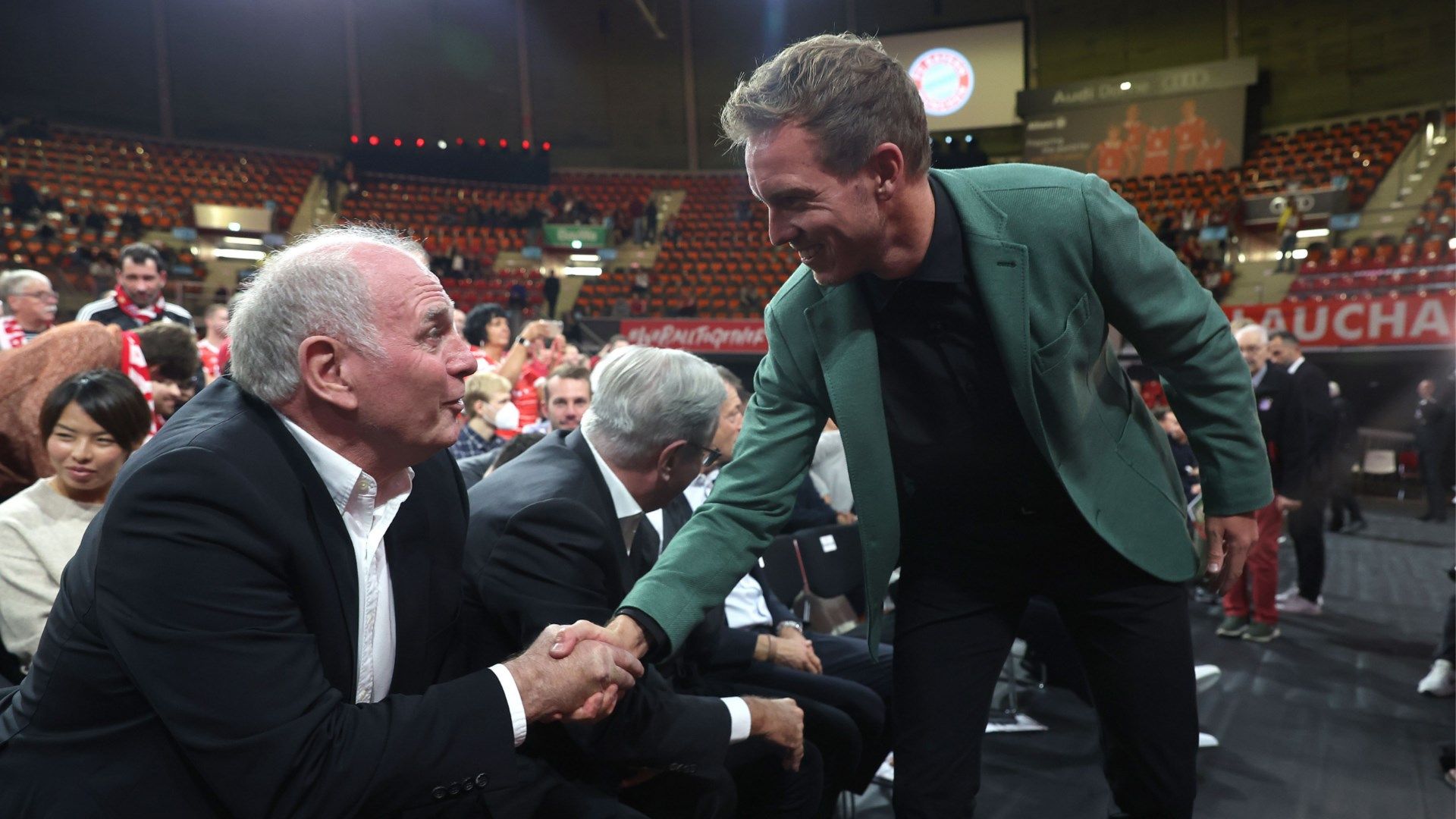 Uli Hoeneß Julian Nagelsmann FC Bayern 2022