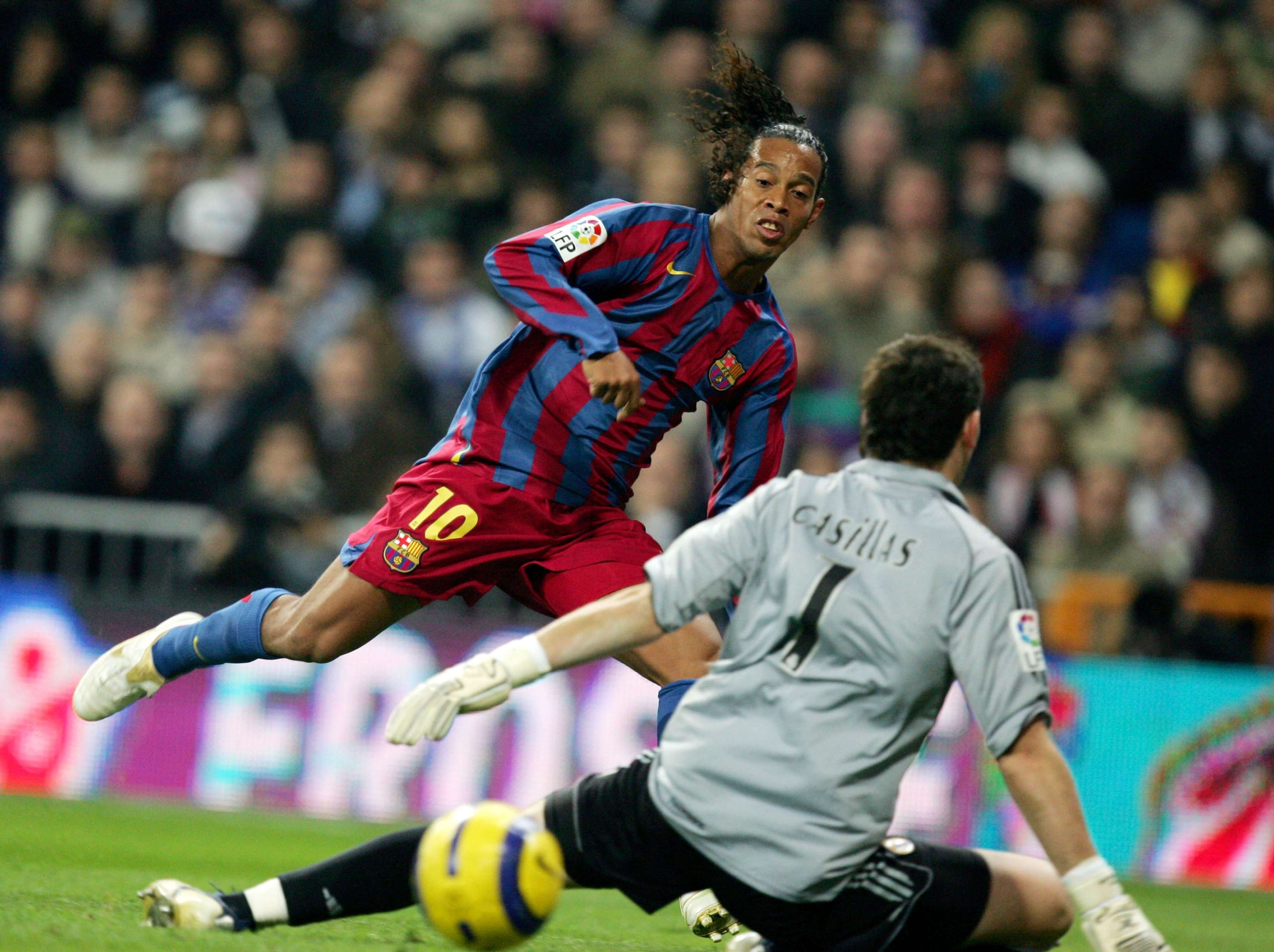 Ronaldinho Barcelona Real Madrid